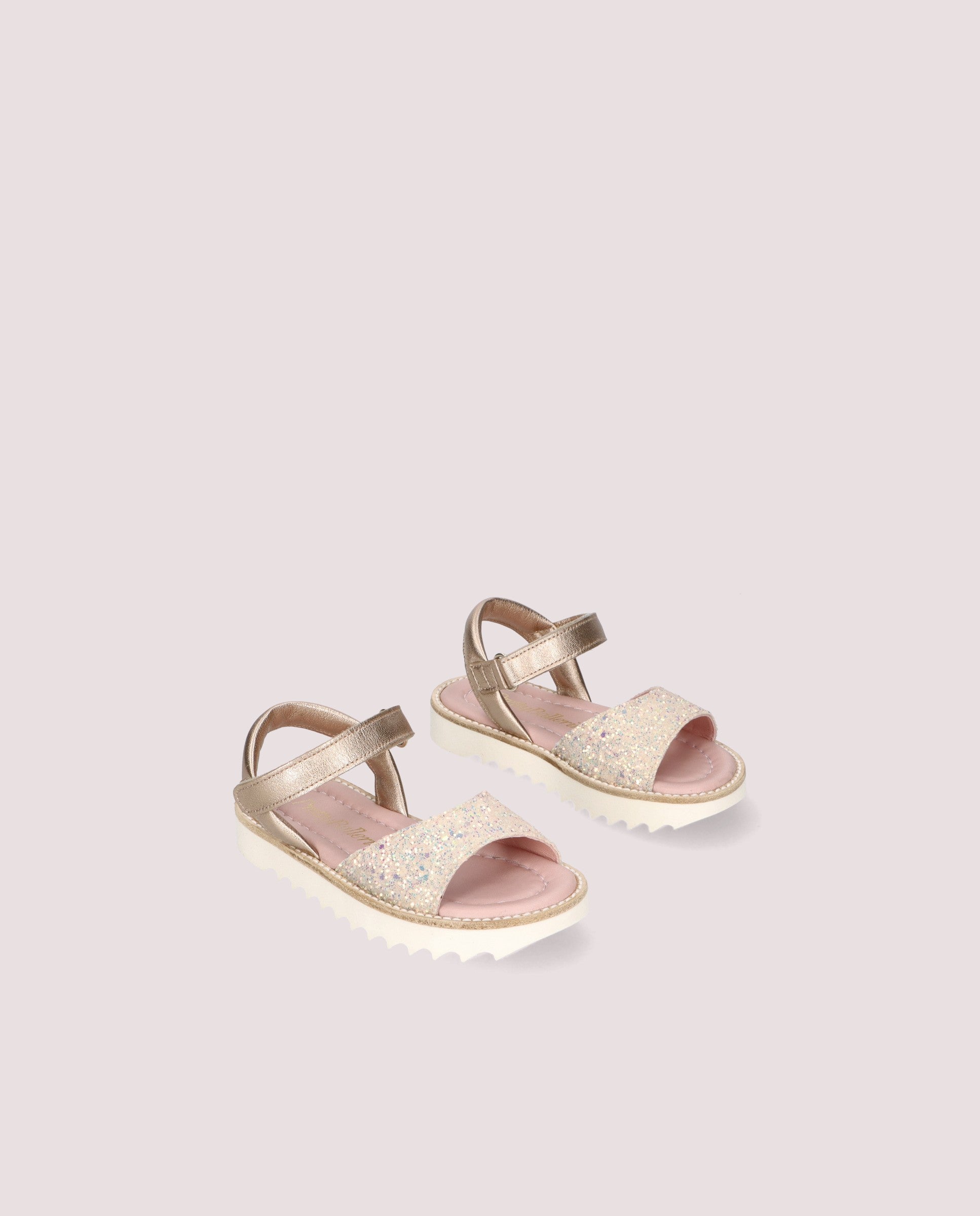Vista alternativa de Sandalias Esti Dorados Pieles metalizadas por PrettyBallerinas