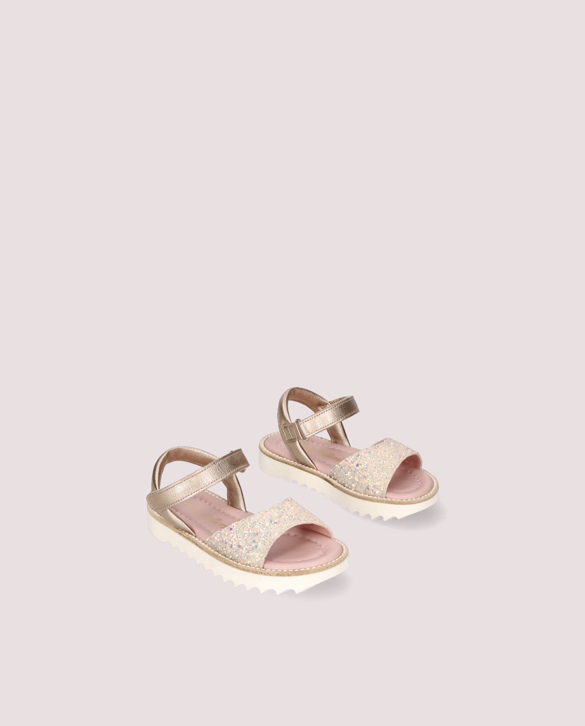 Image of Sandalias Esti Dorados Pieles metalizadas by PrettyBallerinas