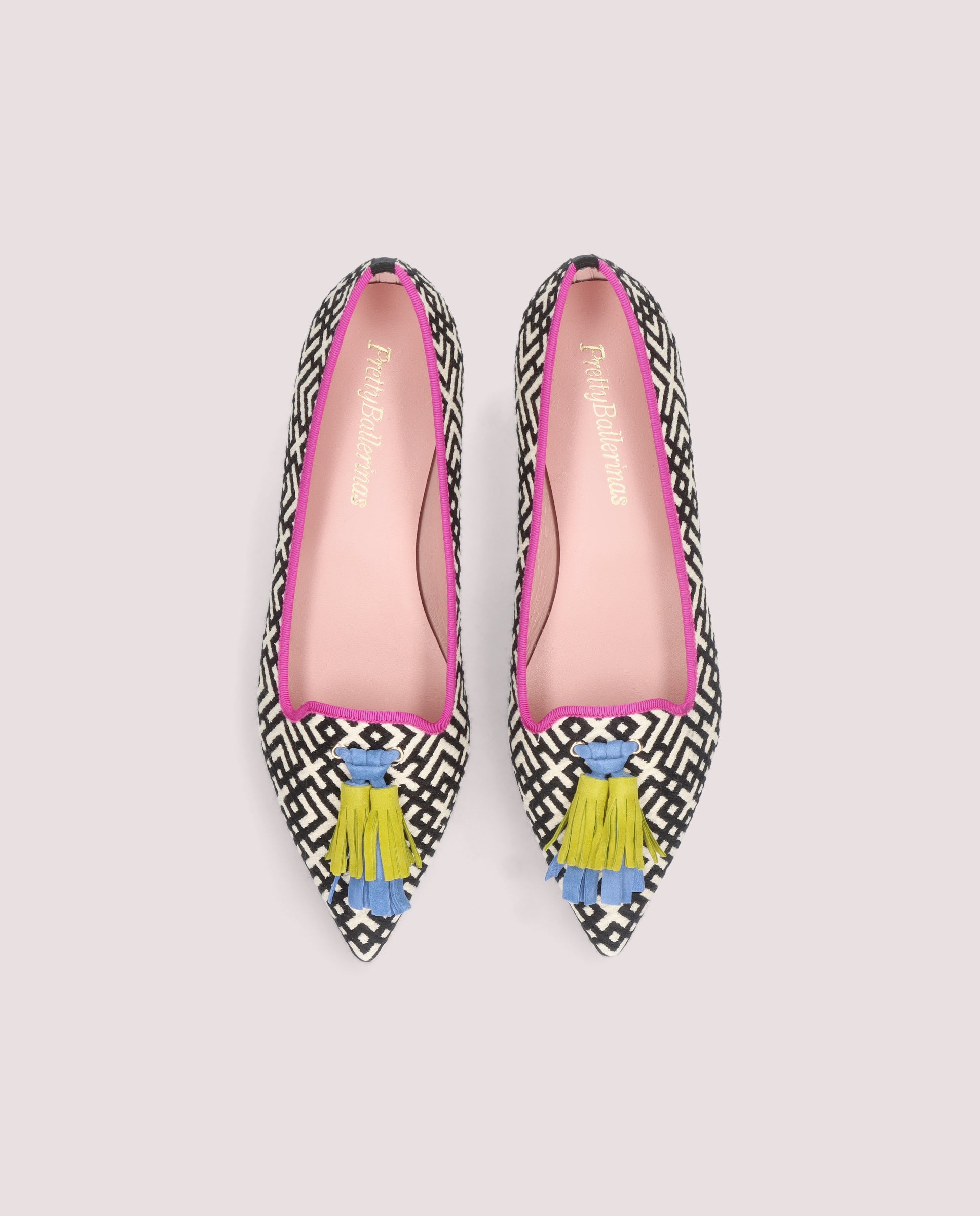 Loafers Ella Multicolores Tejidos