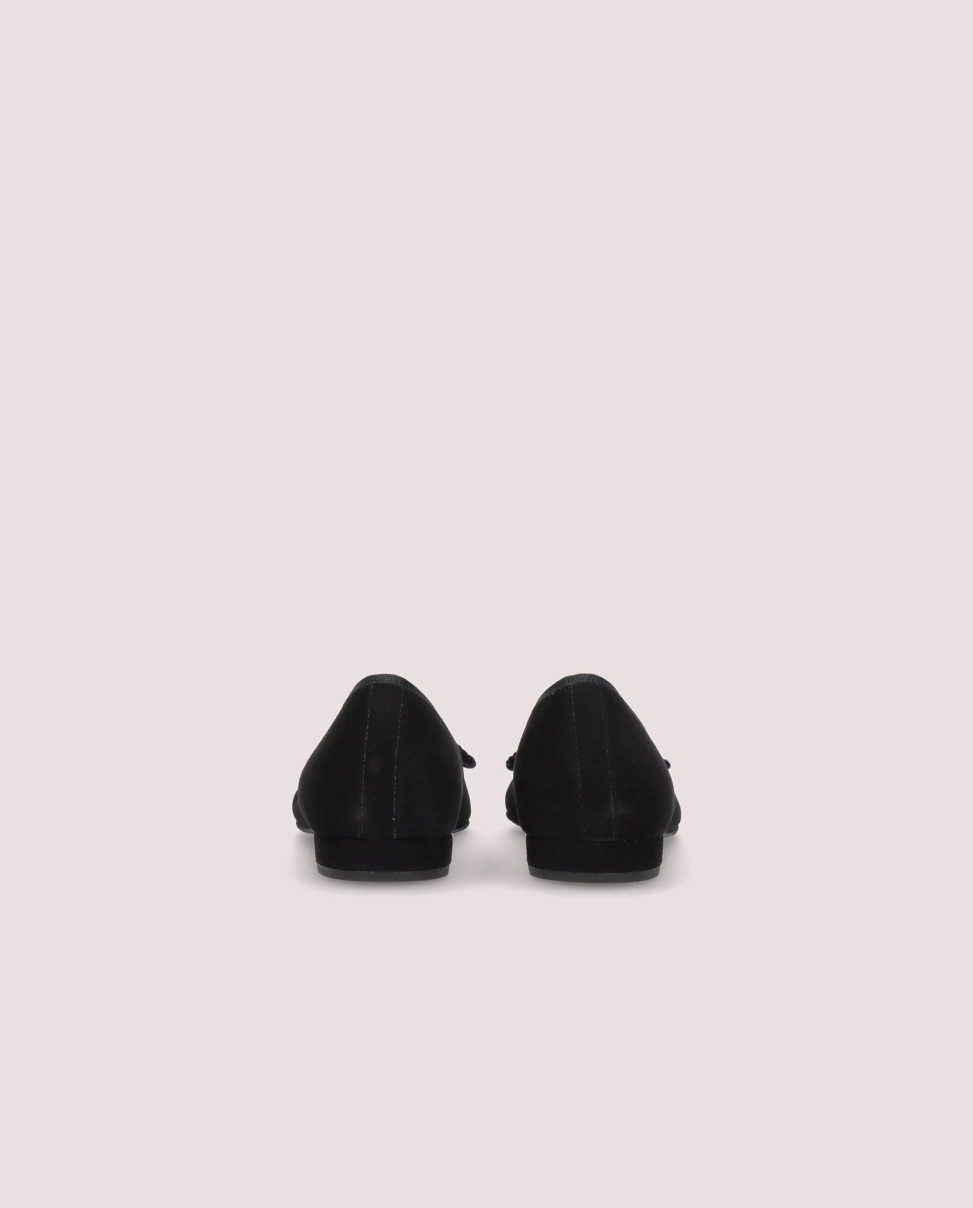 Ballerines en daim noir Elise
