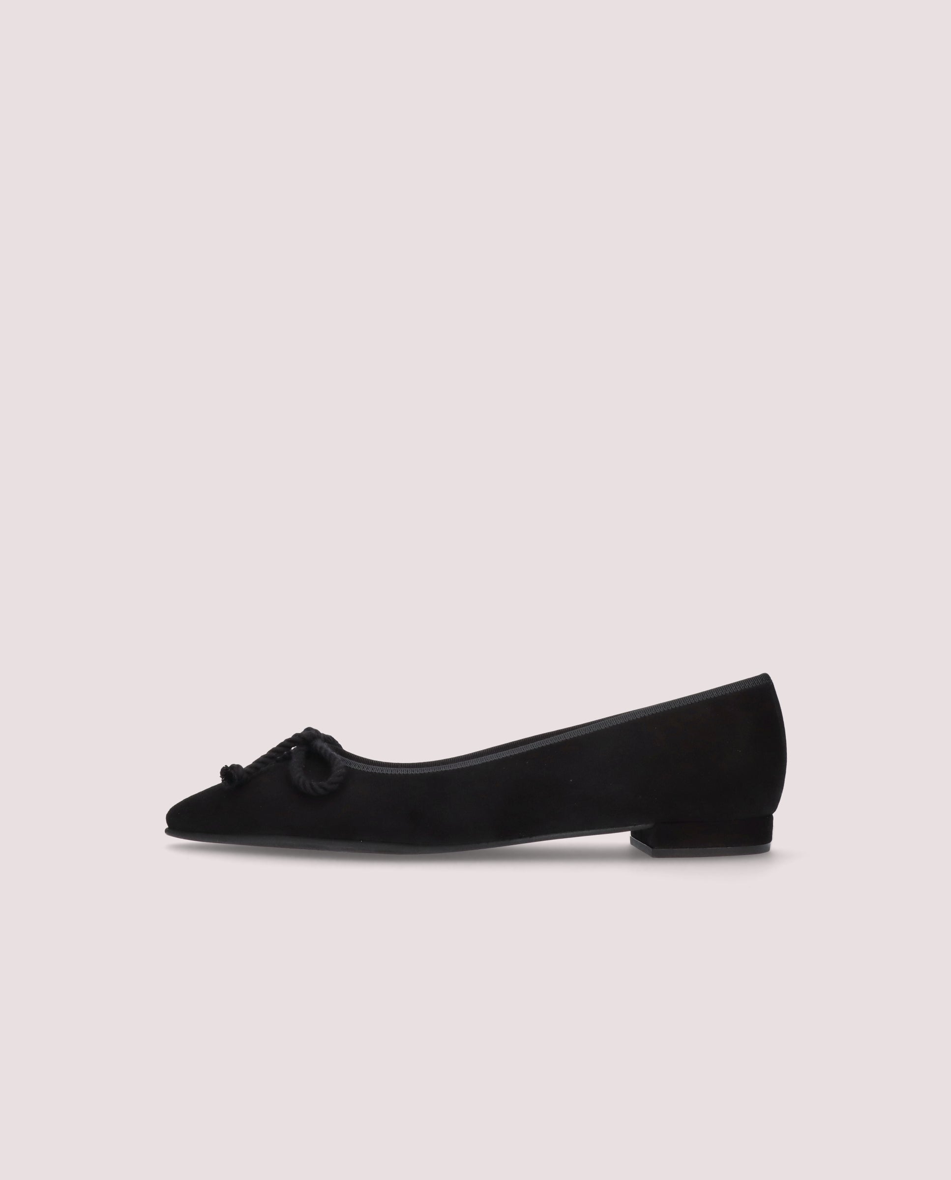 Elise Ballet Flats BLACK SUEDE