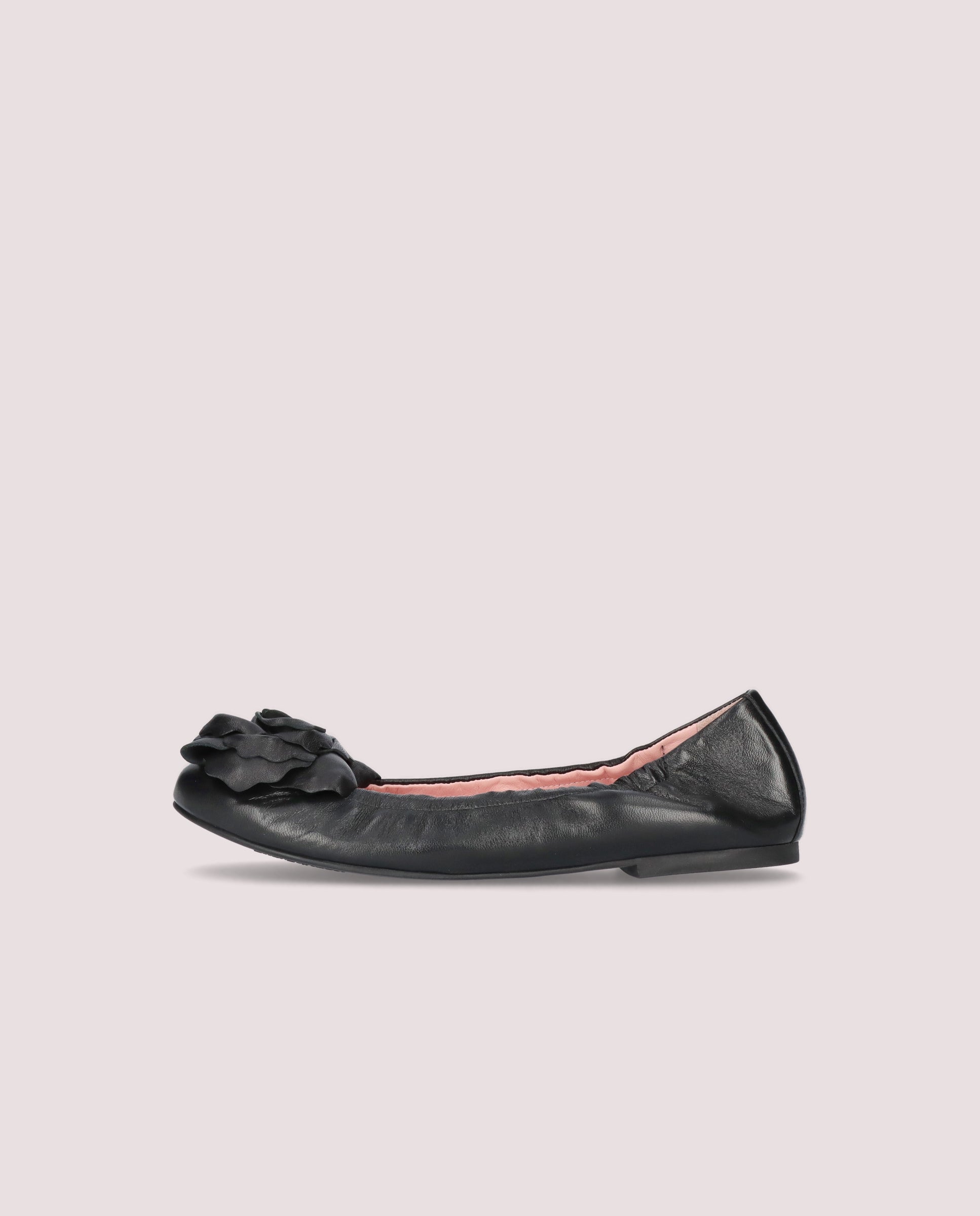 Rosario Ballet Flats BLACK LEATHER