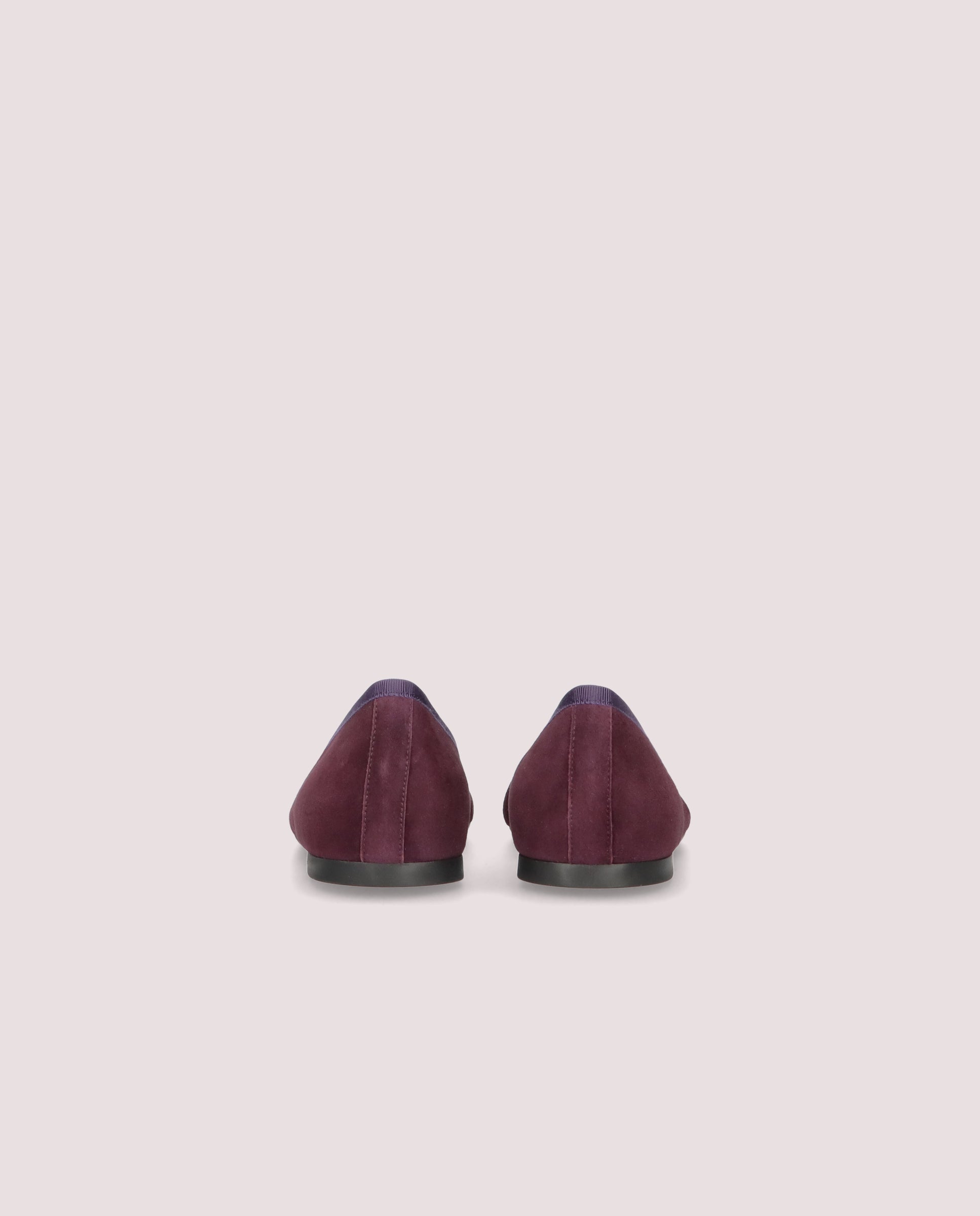 Nicole ballerina in purple suede