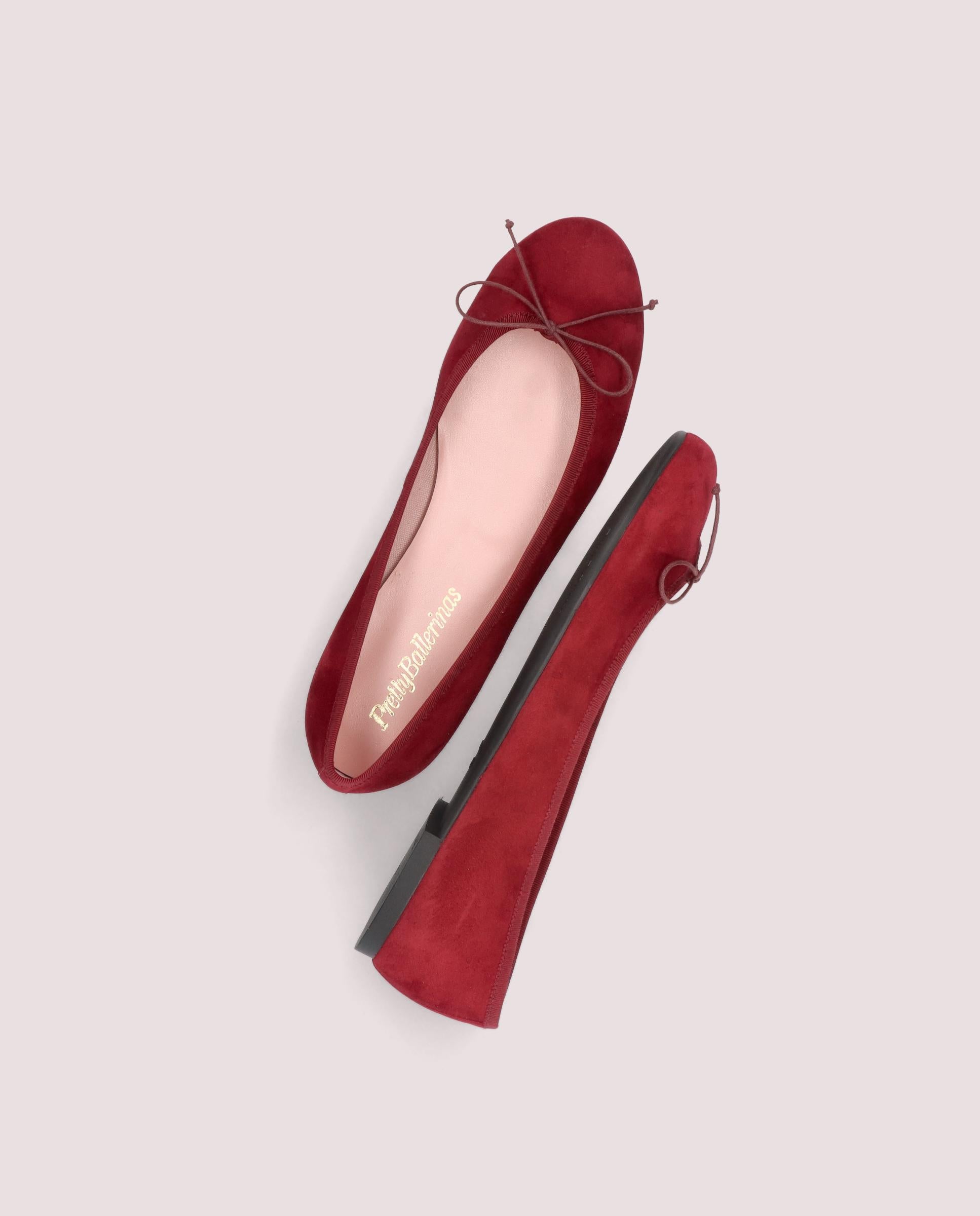 Nicole Ballet Flats RED SUEDE