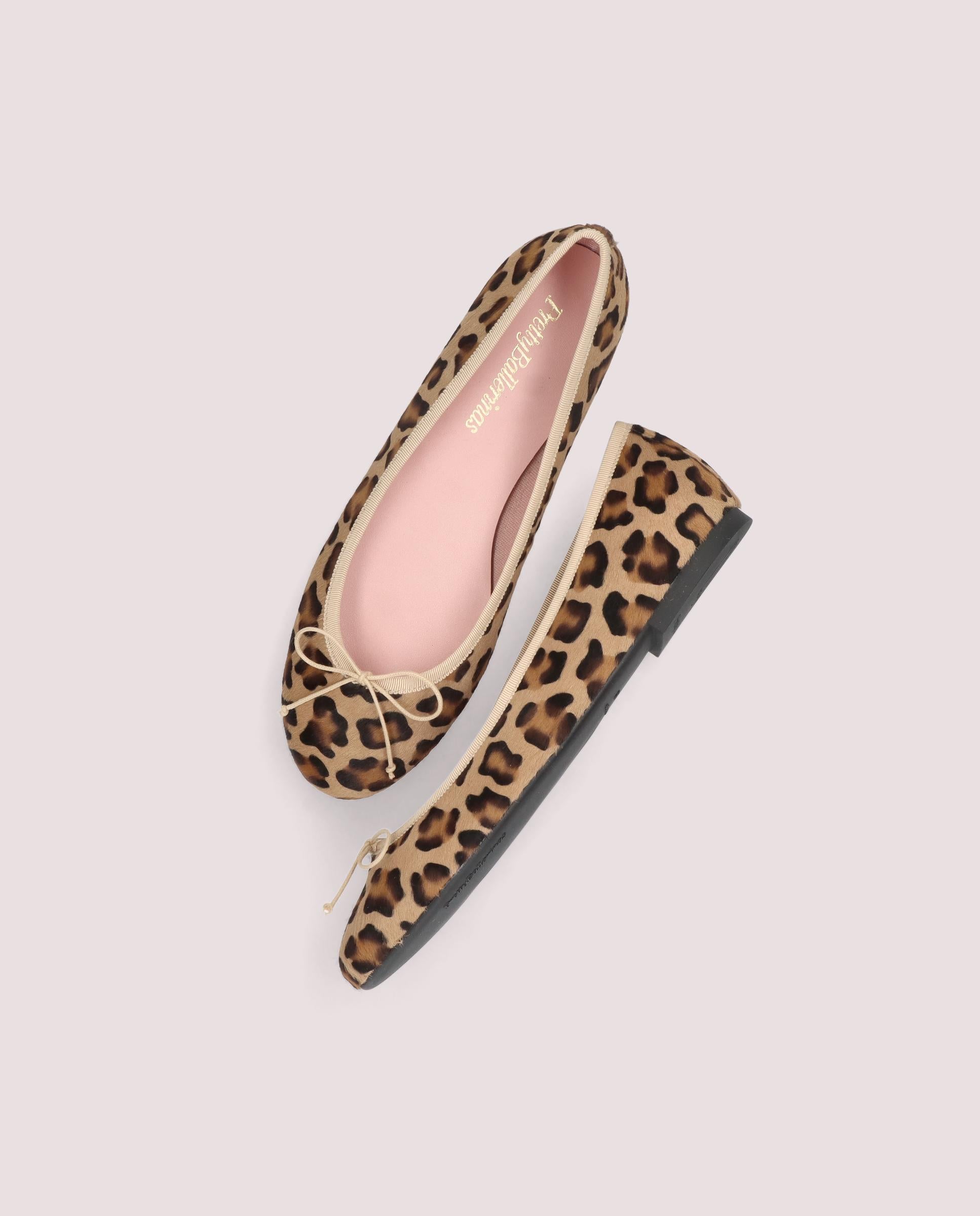 Nicole ballerina in leopard printed poni Nicole ballerina in leopard printed poni