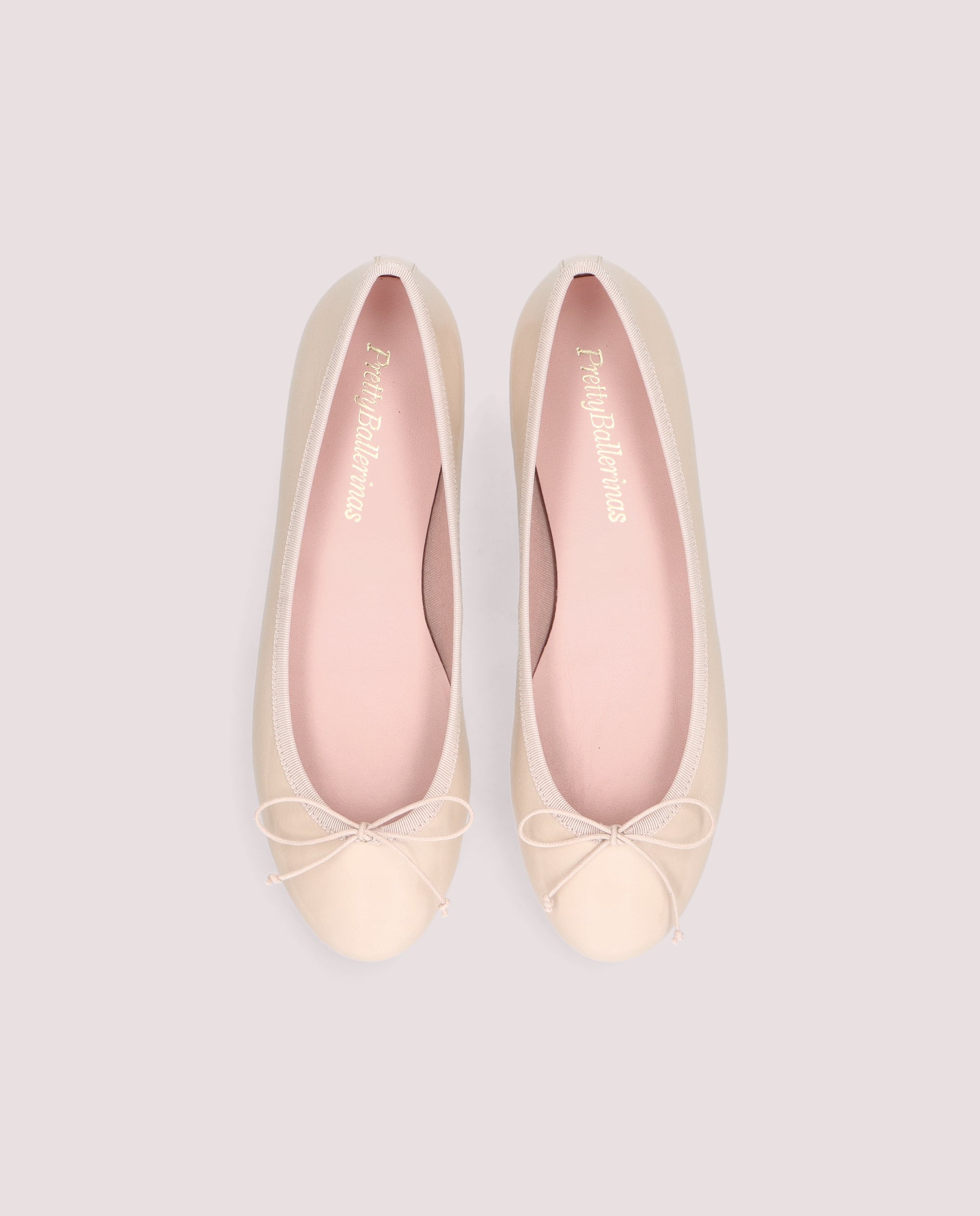 Nicole ballerina in make up pink patent leather