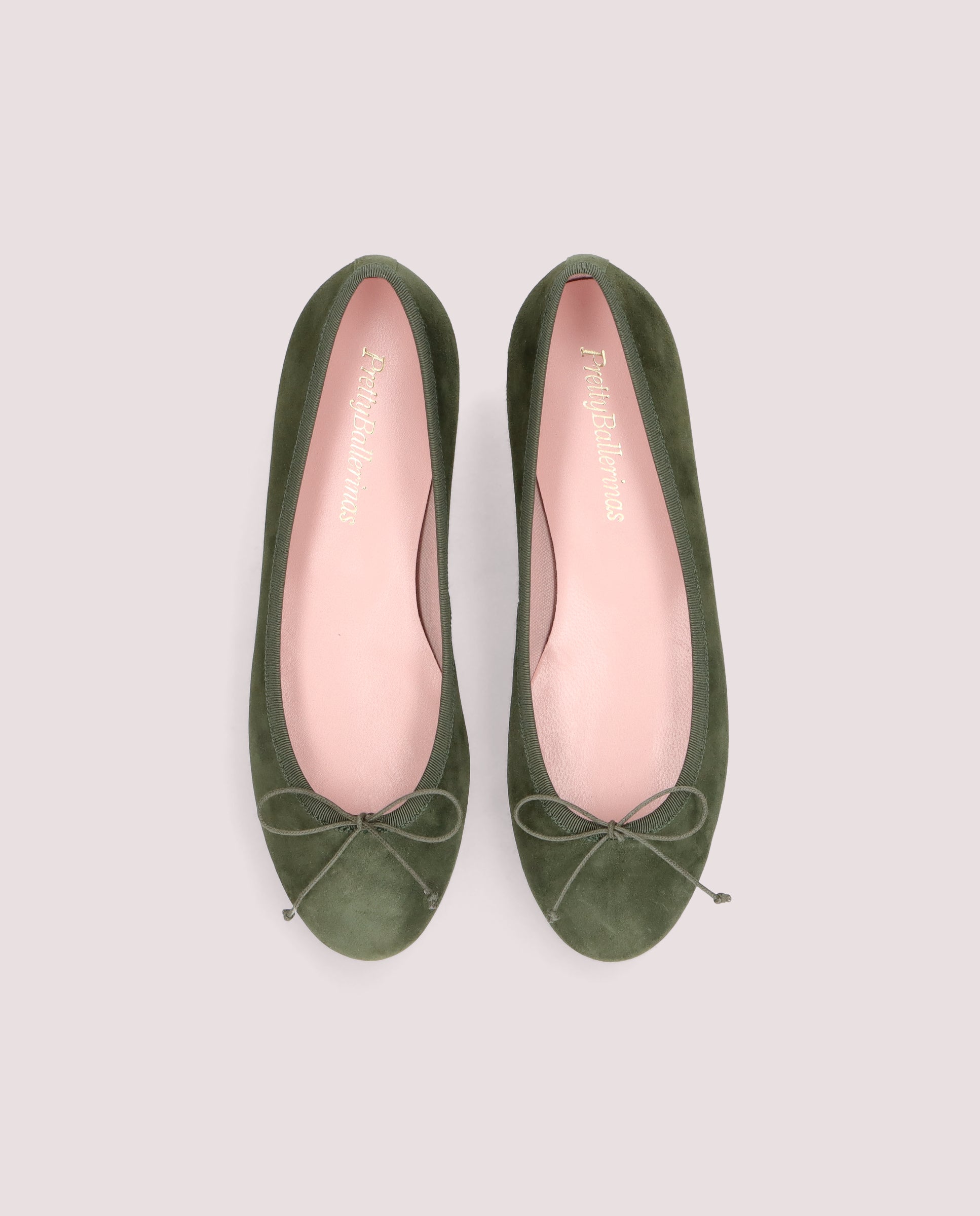 Pretty ballerinas 39サイズ　未使用 Nicole ballerina in dark green suede