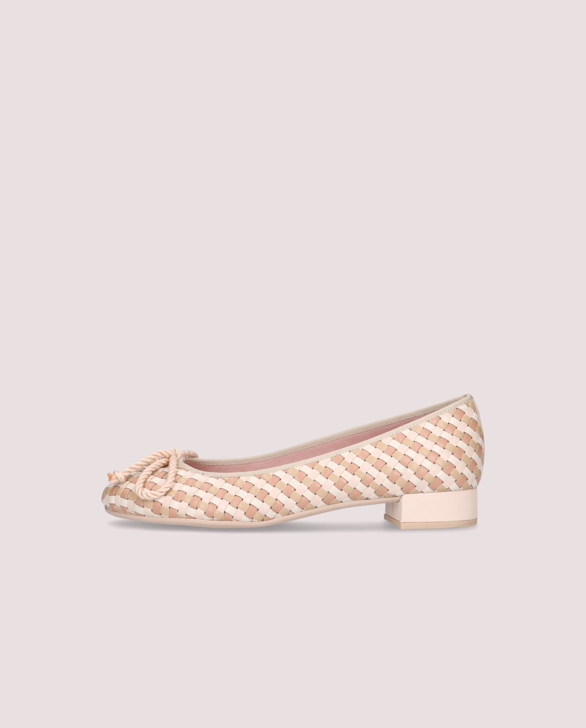 Gretschen PINK LEATHER Ballet Flats