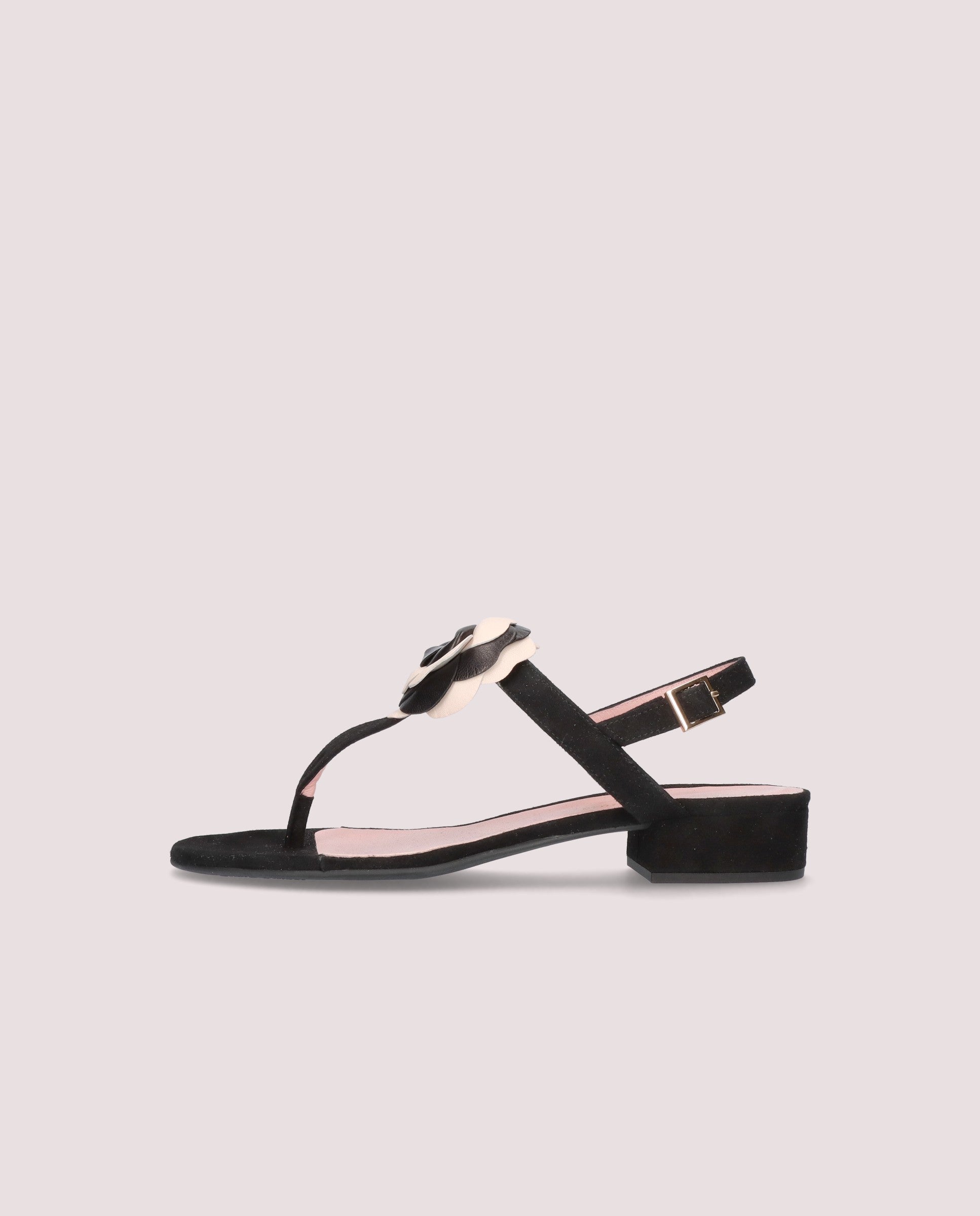 Sandalias Lulu Negros Piel