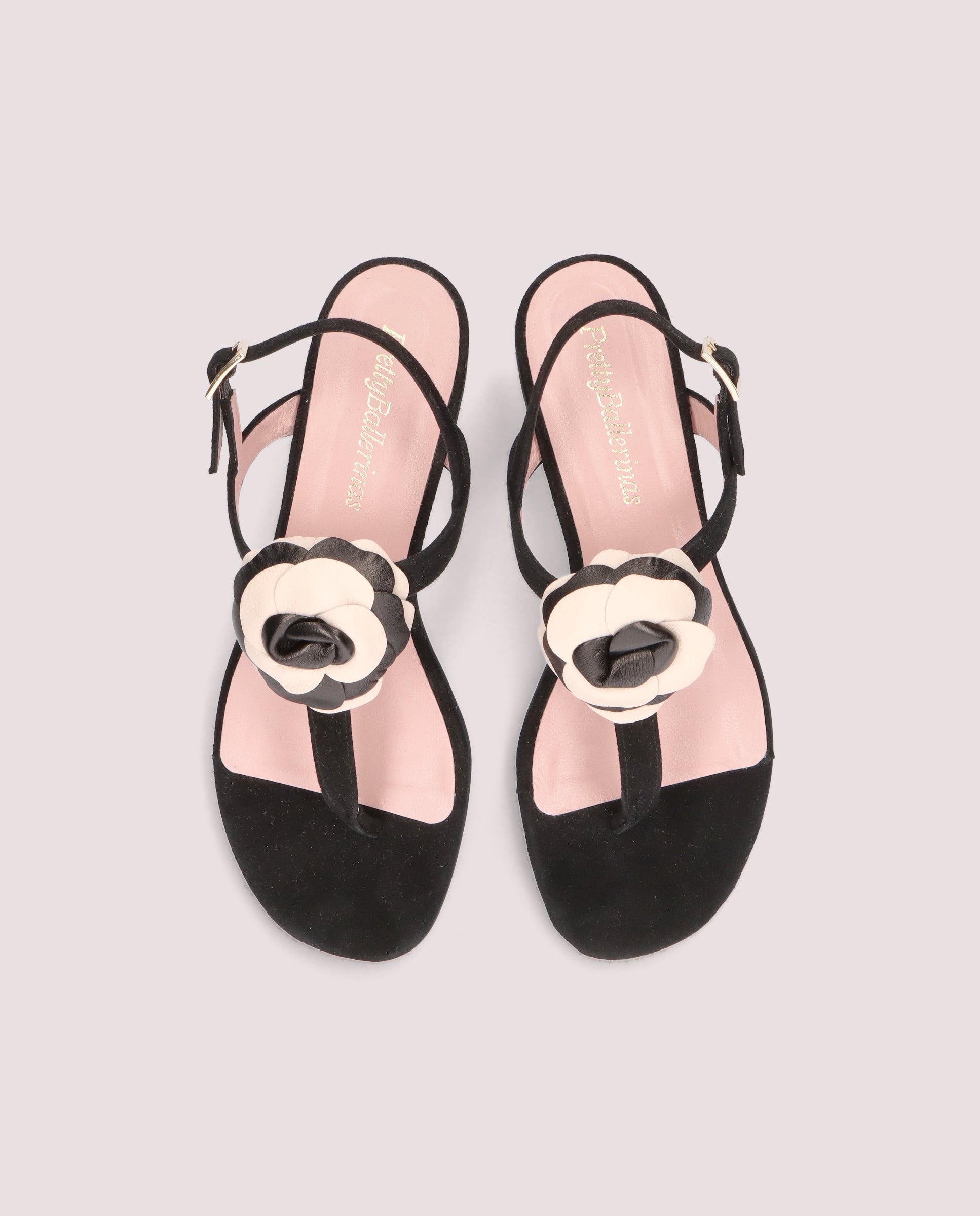 Vista alternativa de Sandalias Lulu Negros Piel por PrettyBallerinas