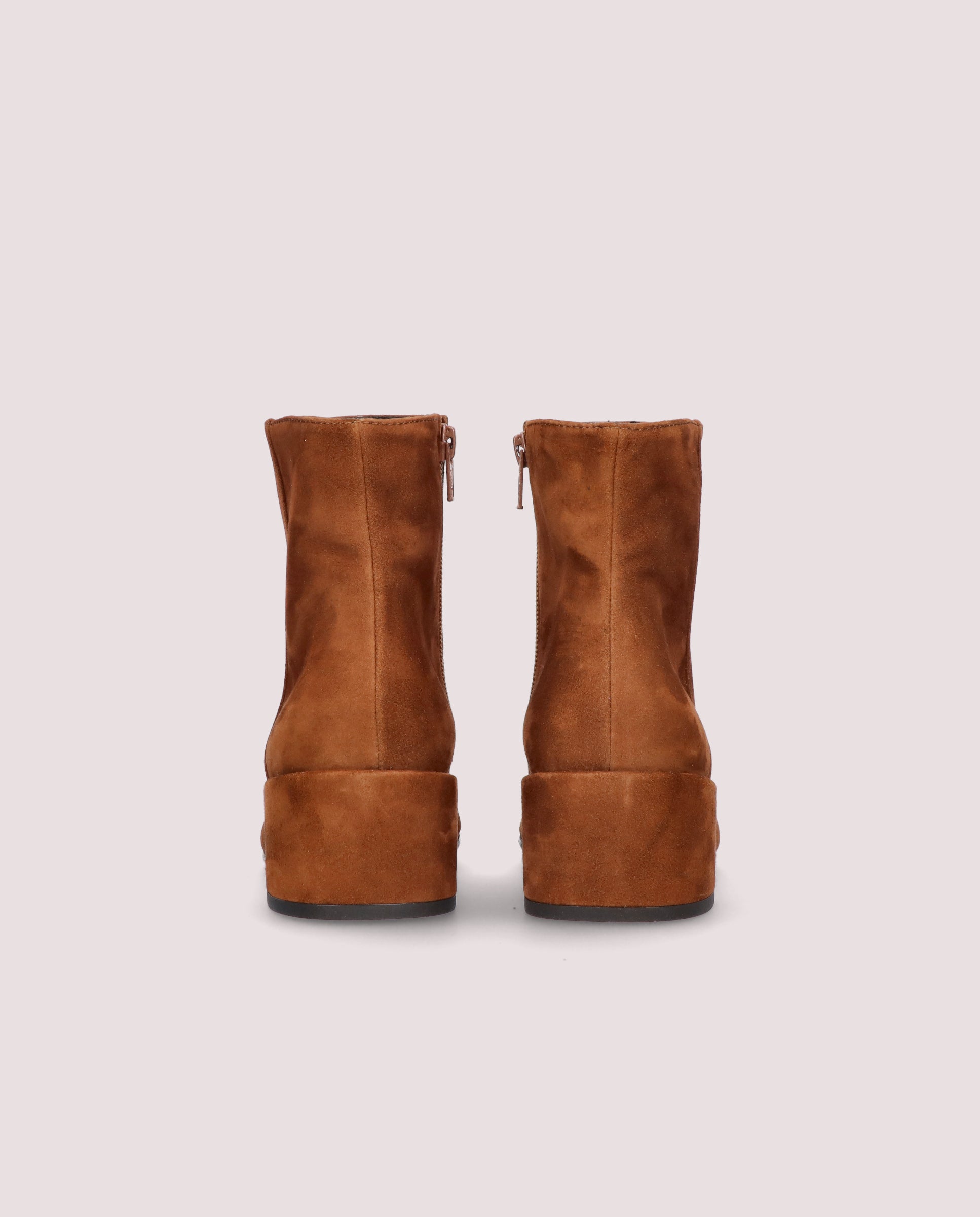 Bottines en daim marron Jendayi