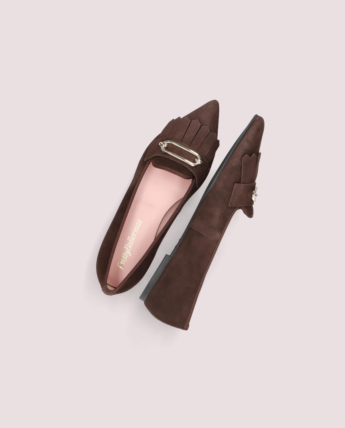 Loafers Ella Marrones Ante