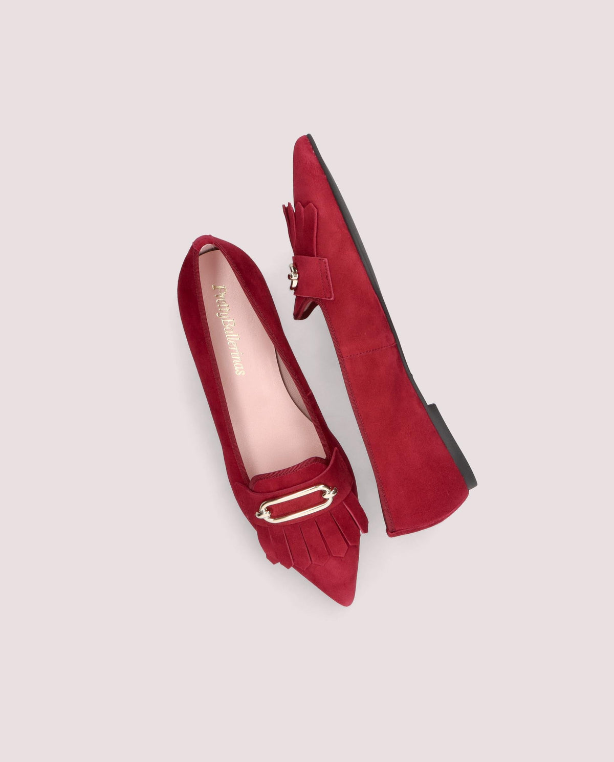 Loafers Ella Rojos Ante
