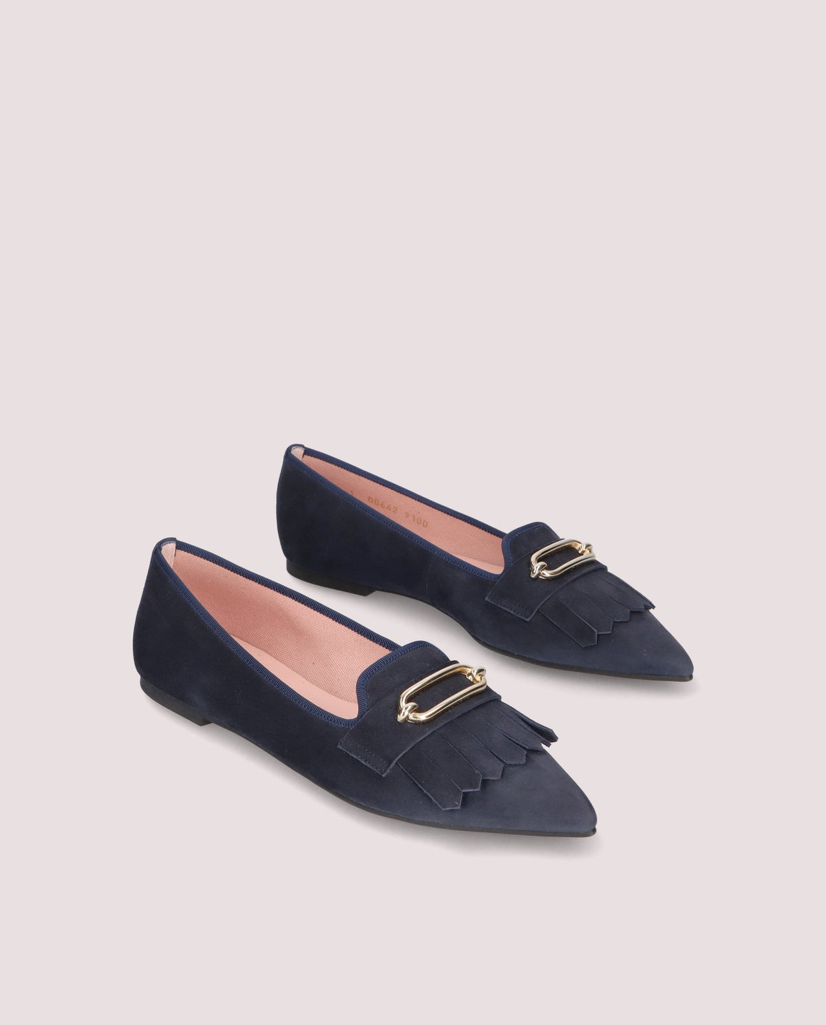 Imagen de Loafers Ella Azules Ante por PrettyBallerinas