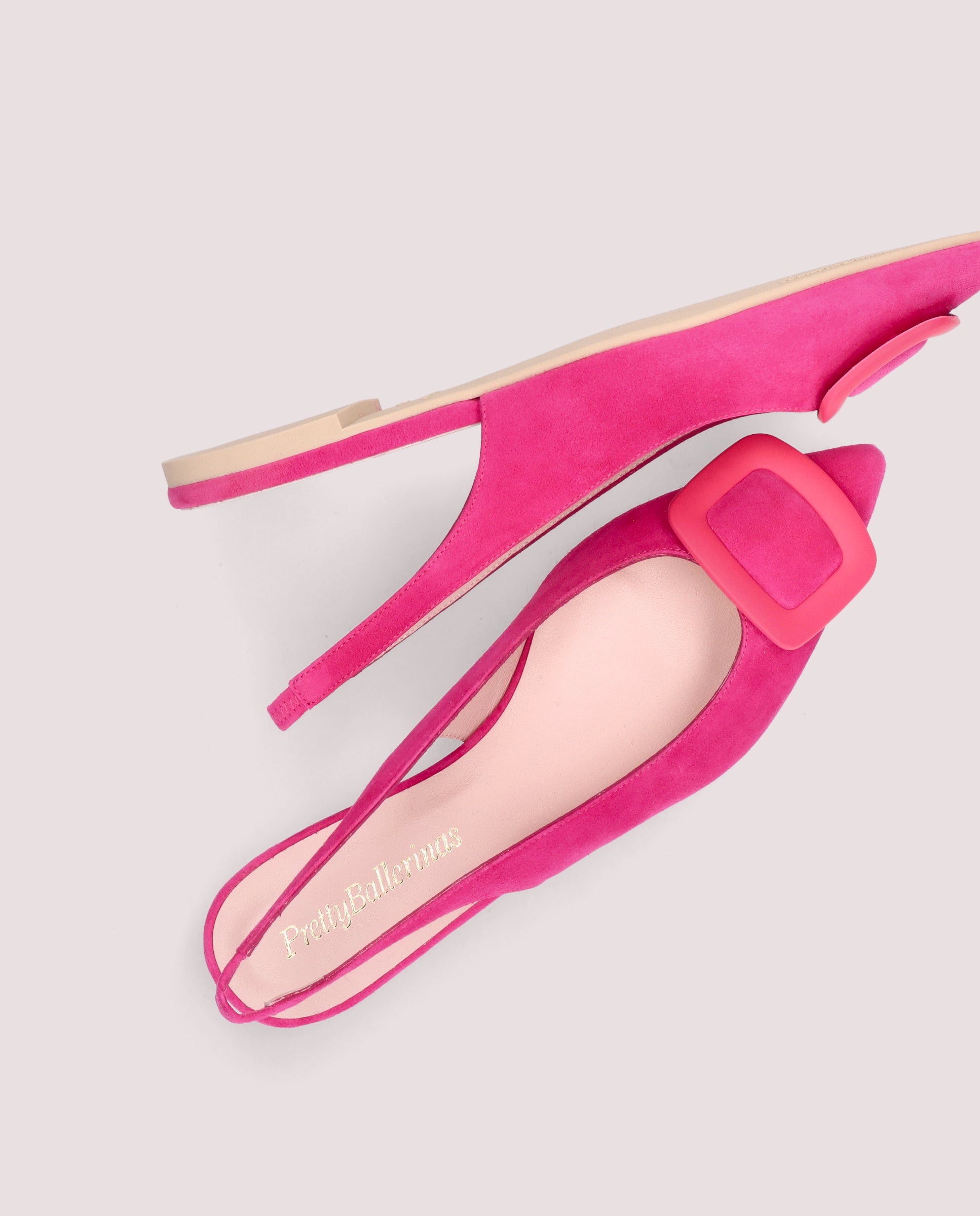 Ella Ballet Flats PINK SUEDE