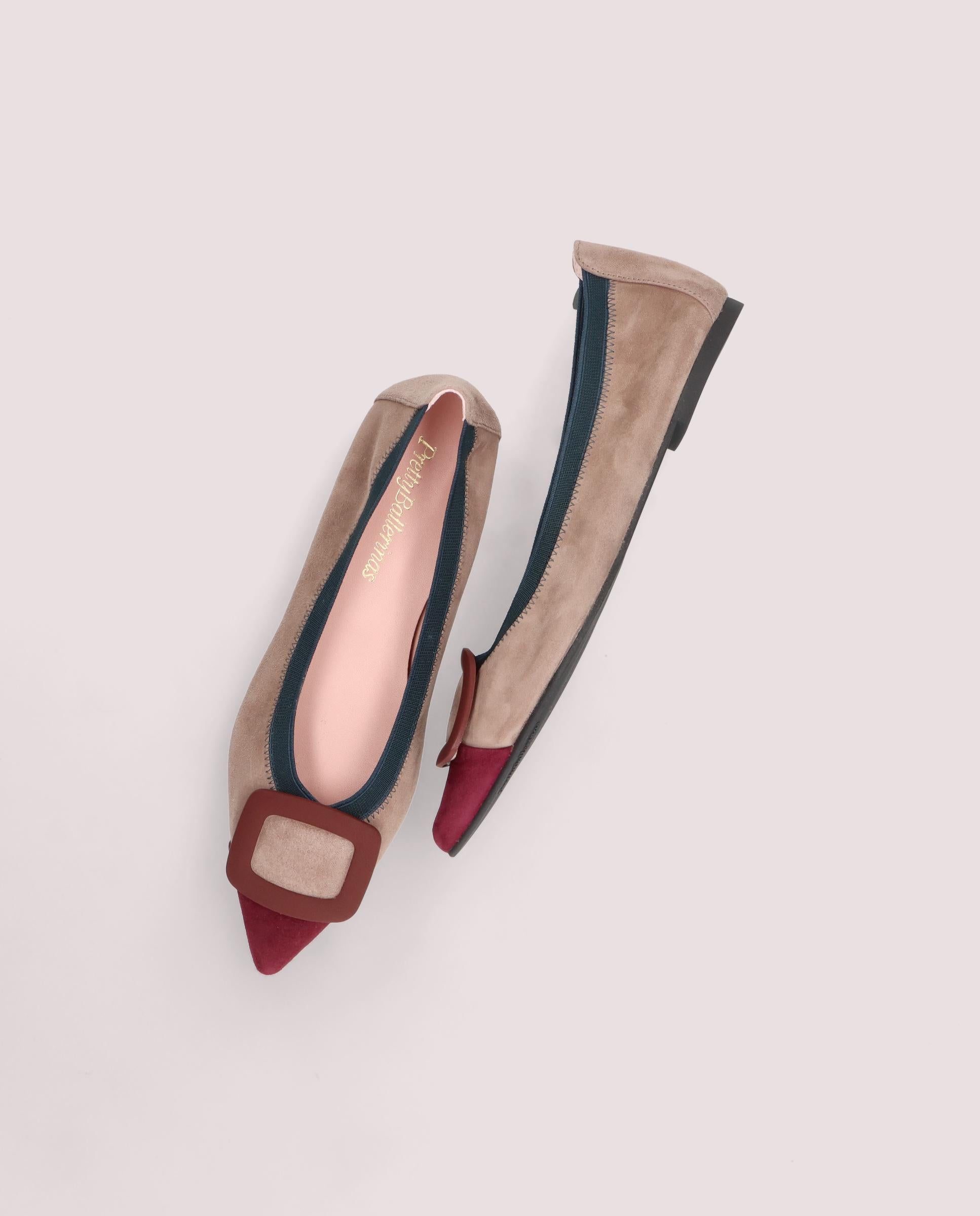 Bailarinas Ella Multicolores Ante