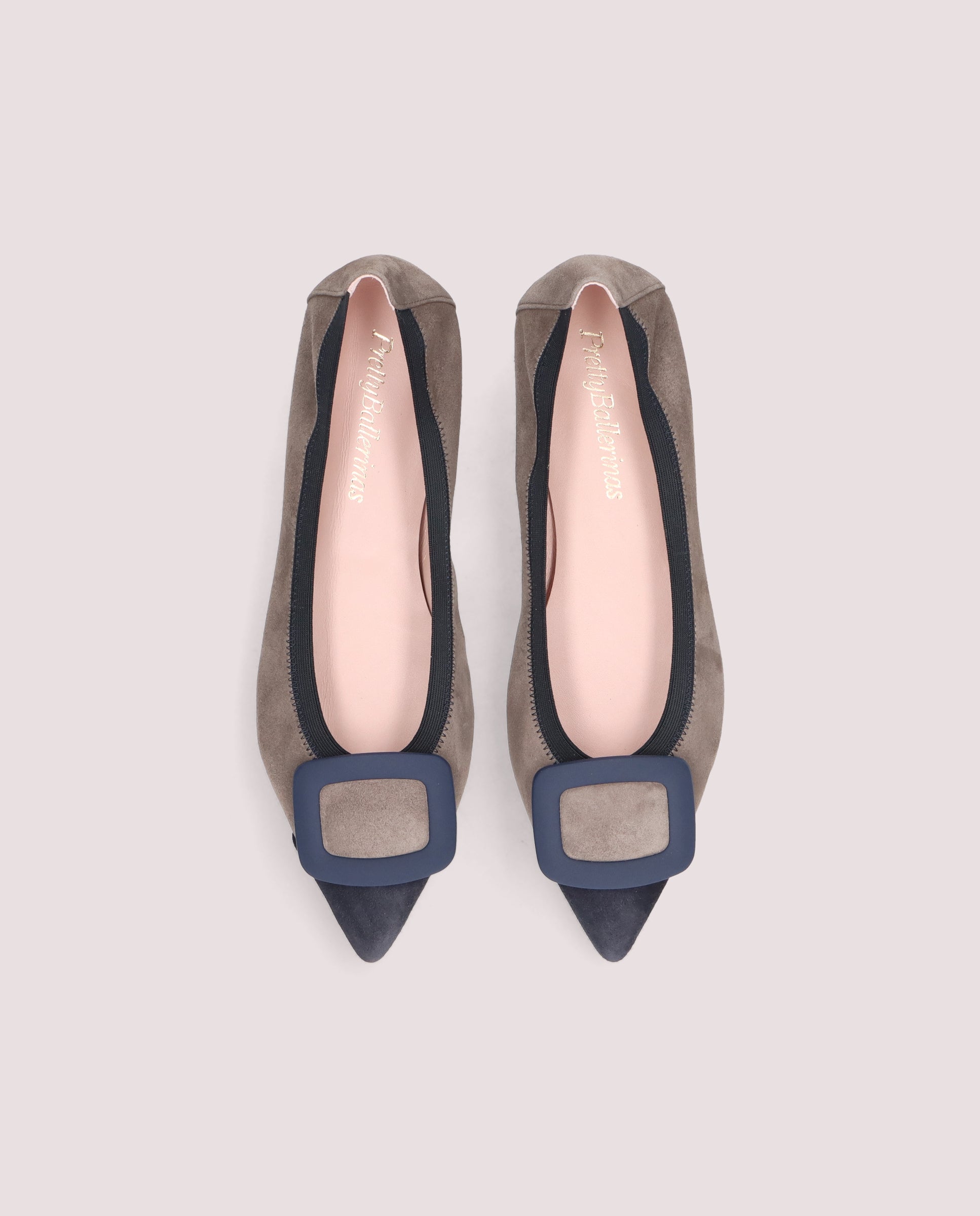 Bailarinas Ella Azules Ante