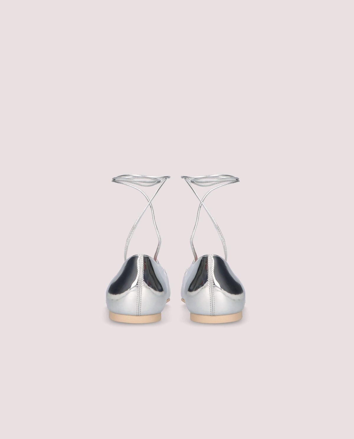 Ballerinas Ella SILBER METALLISIERTE STOFFE