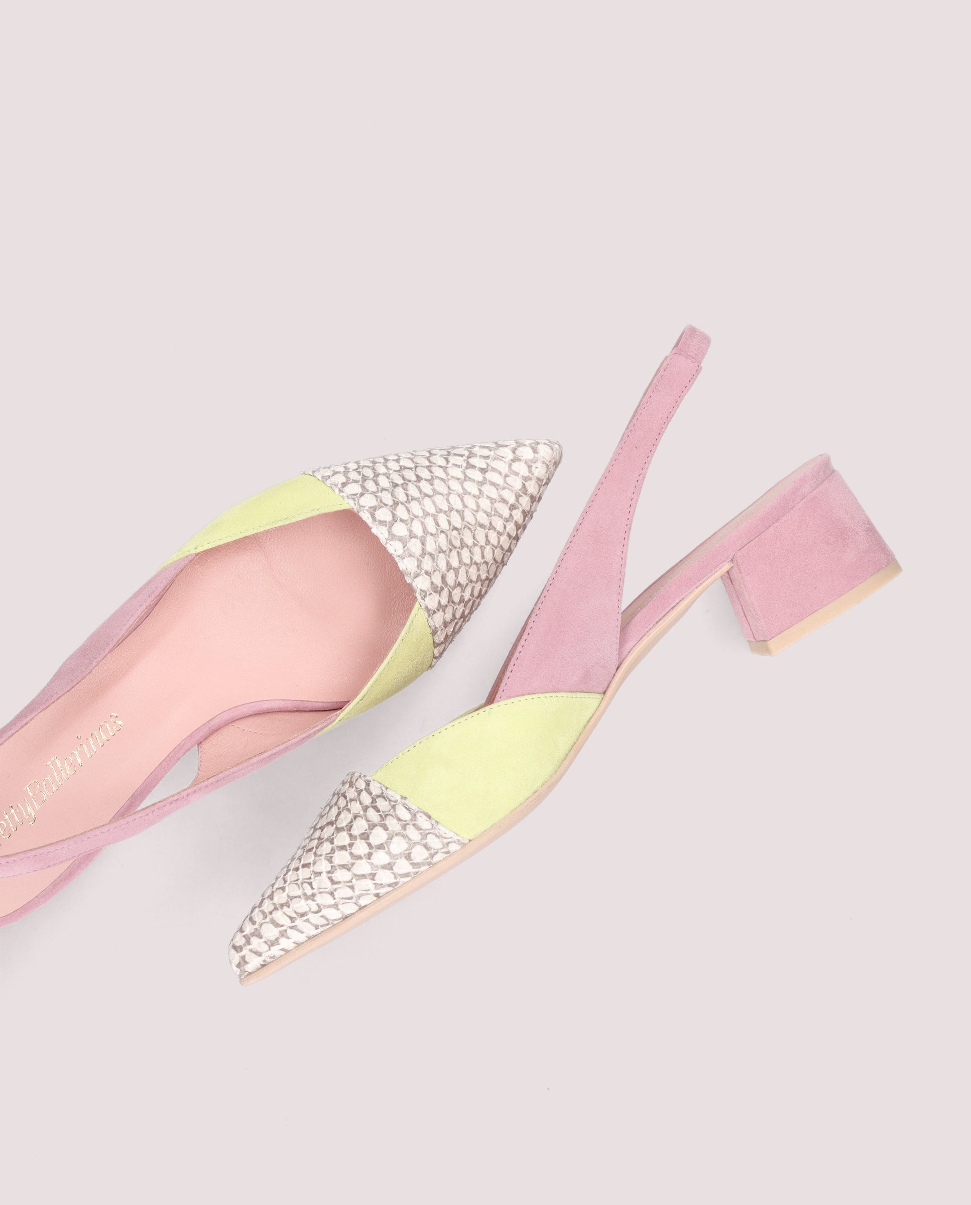 Kendall Salon Couros estampados multicoloridos