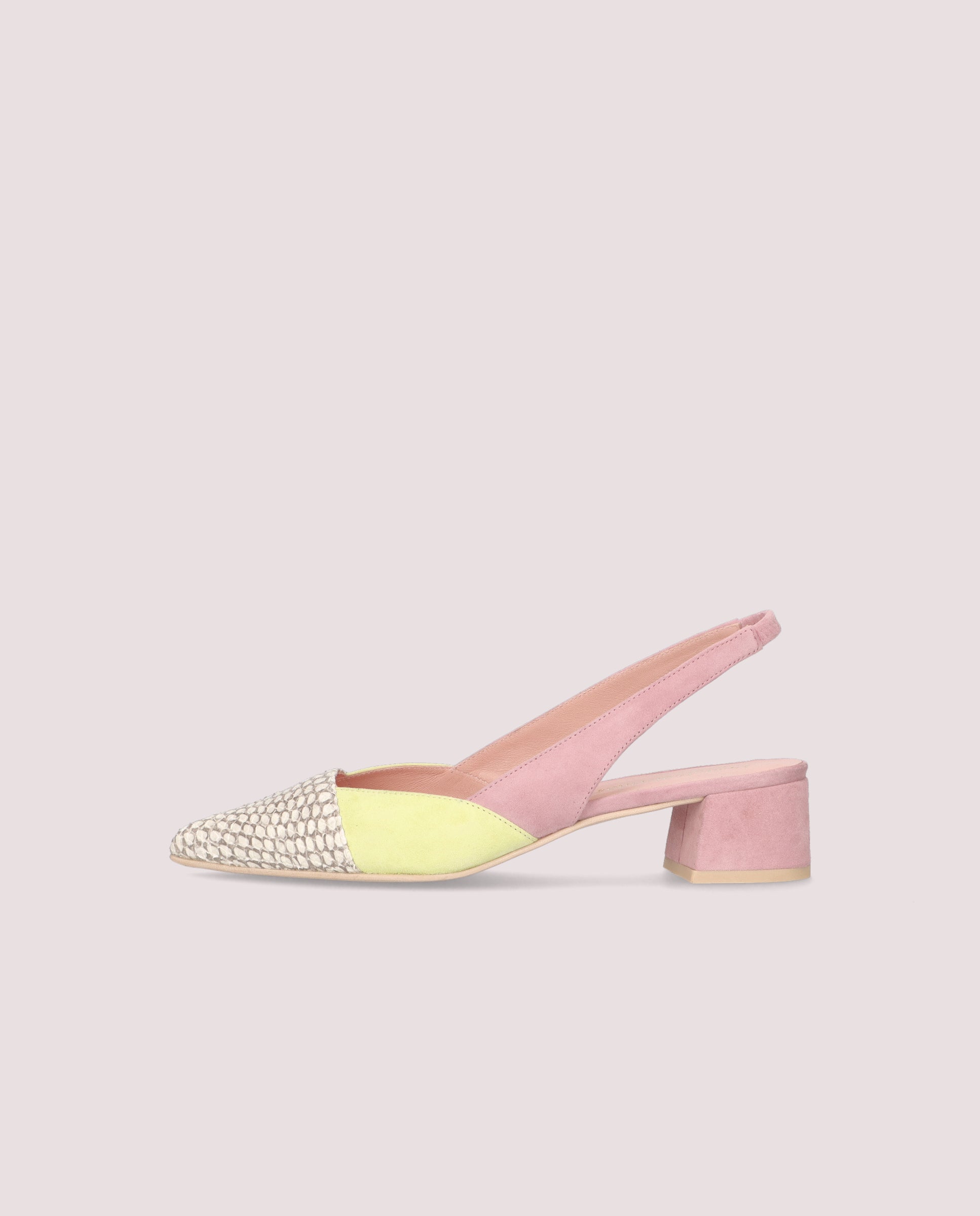 Kendall Salon Couros estampados multicoloridos