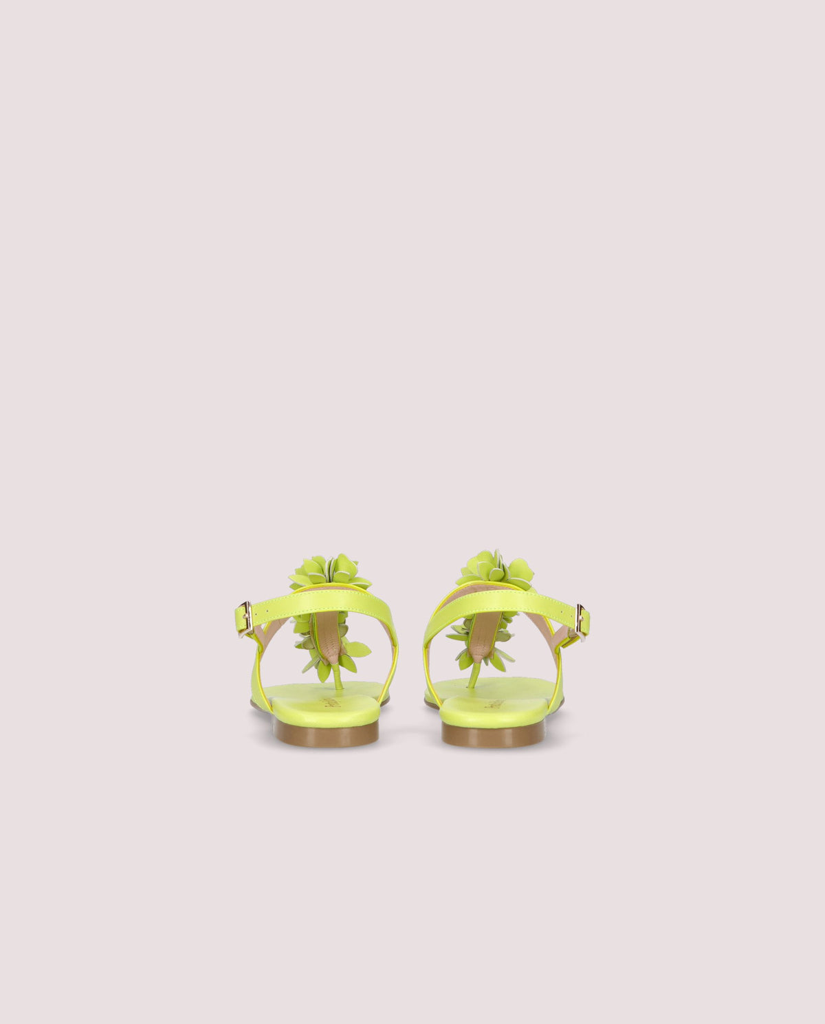 Sandalias Judy Verdes Piel