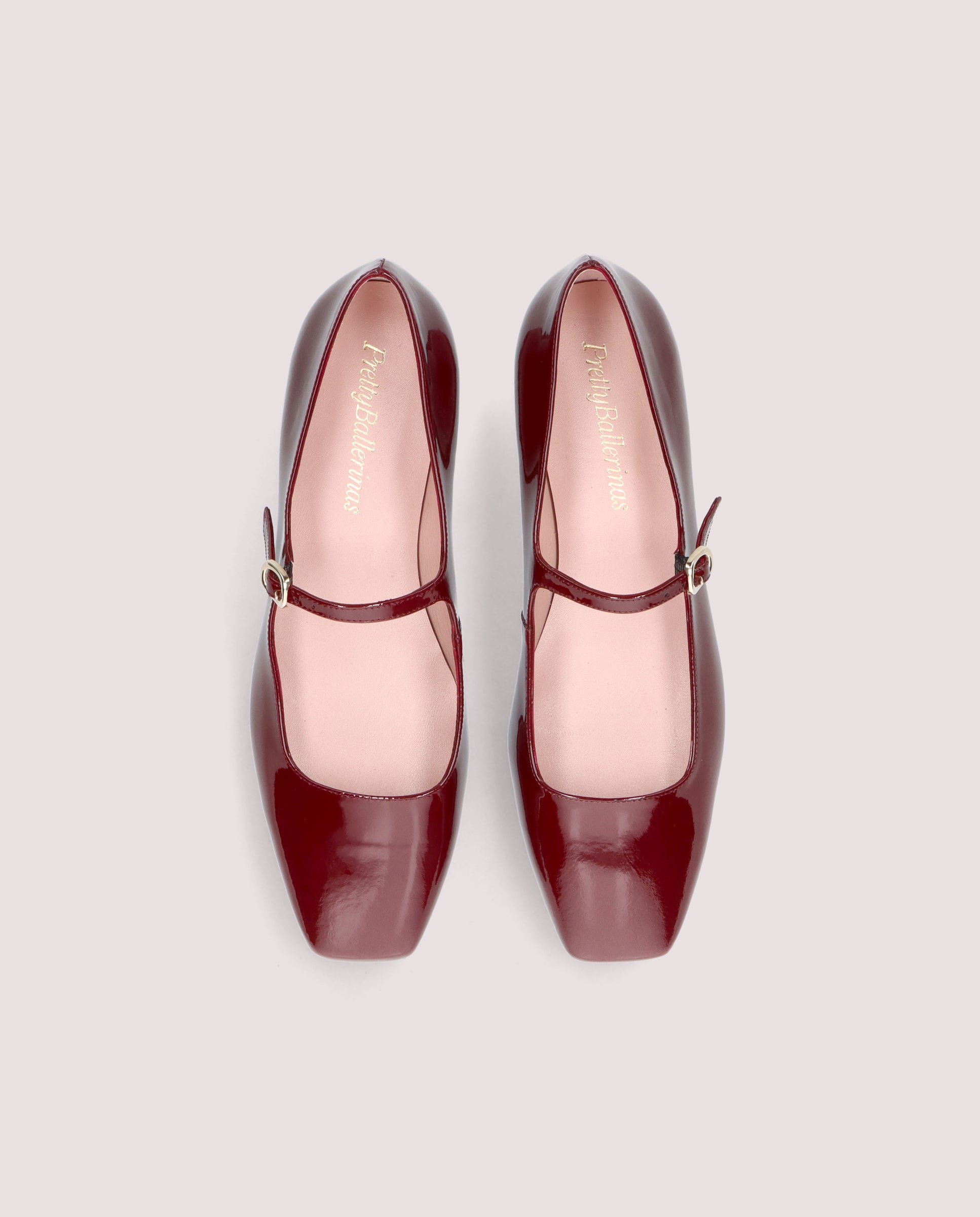 Camille Ballet Flats RED PATENT LEATHER