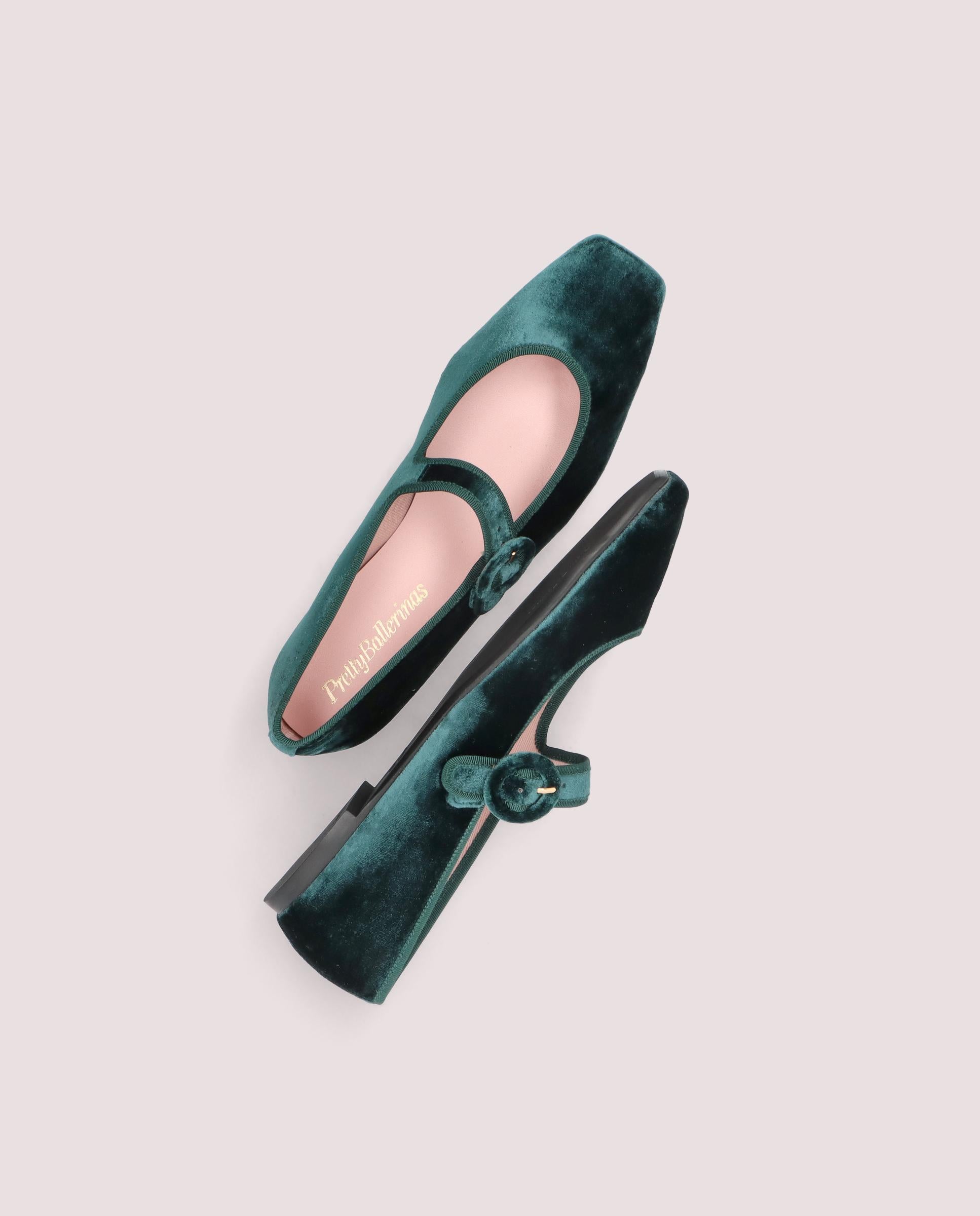 Bailarinas Camille Verdes Tejidos