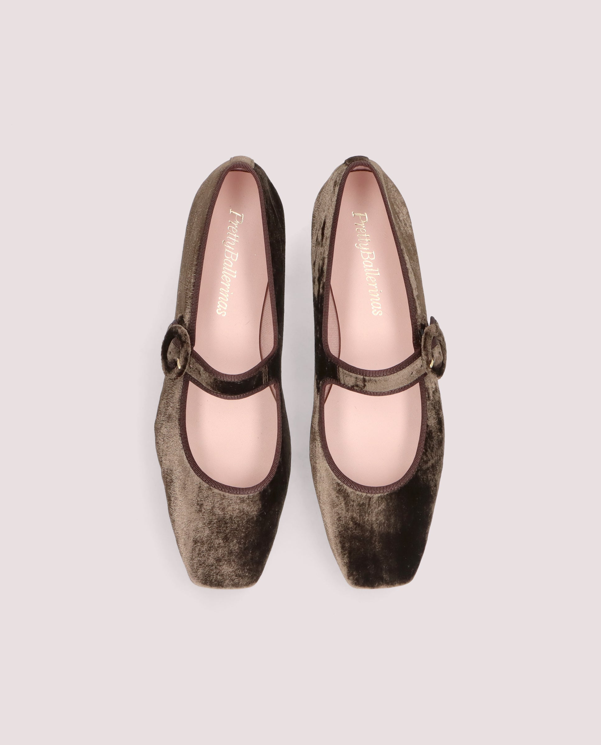 Alternative view of Bailarinas Camille Marrones Tejidos by PrettyBallerinas