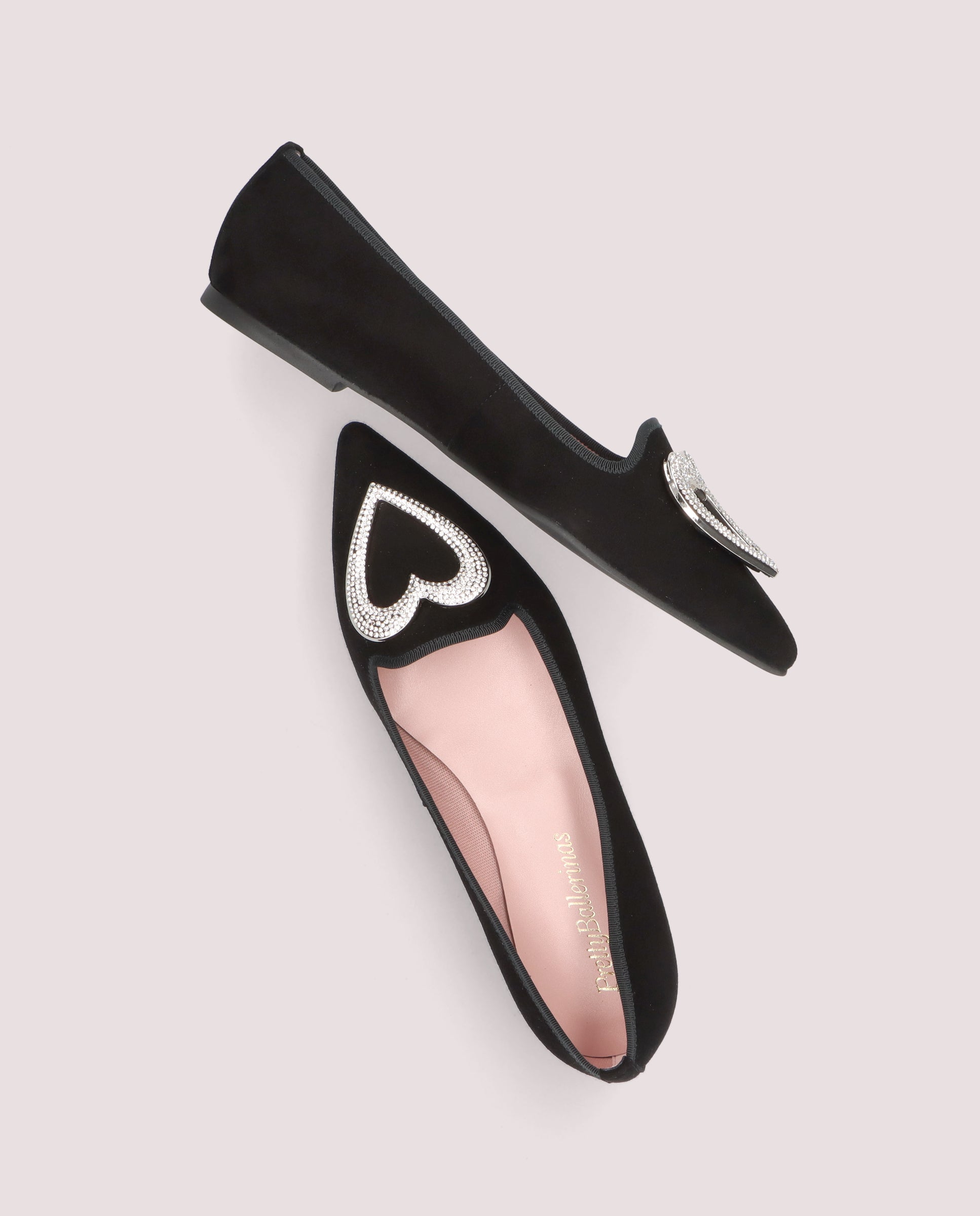 Mocassins Ella em camurça preta