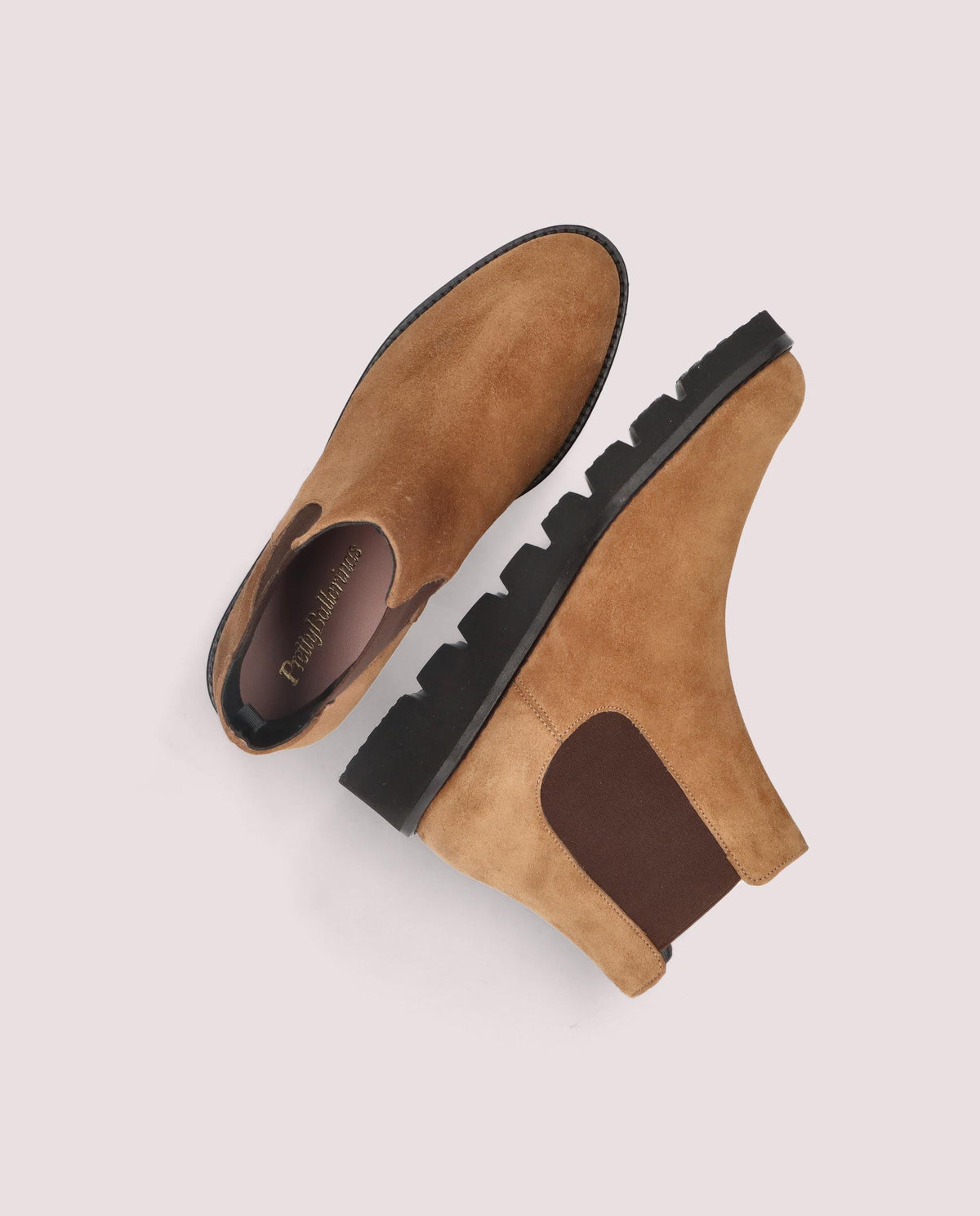 Botines Bette Cuero Ante