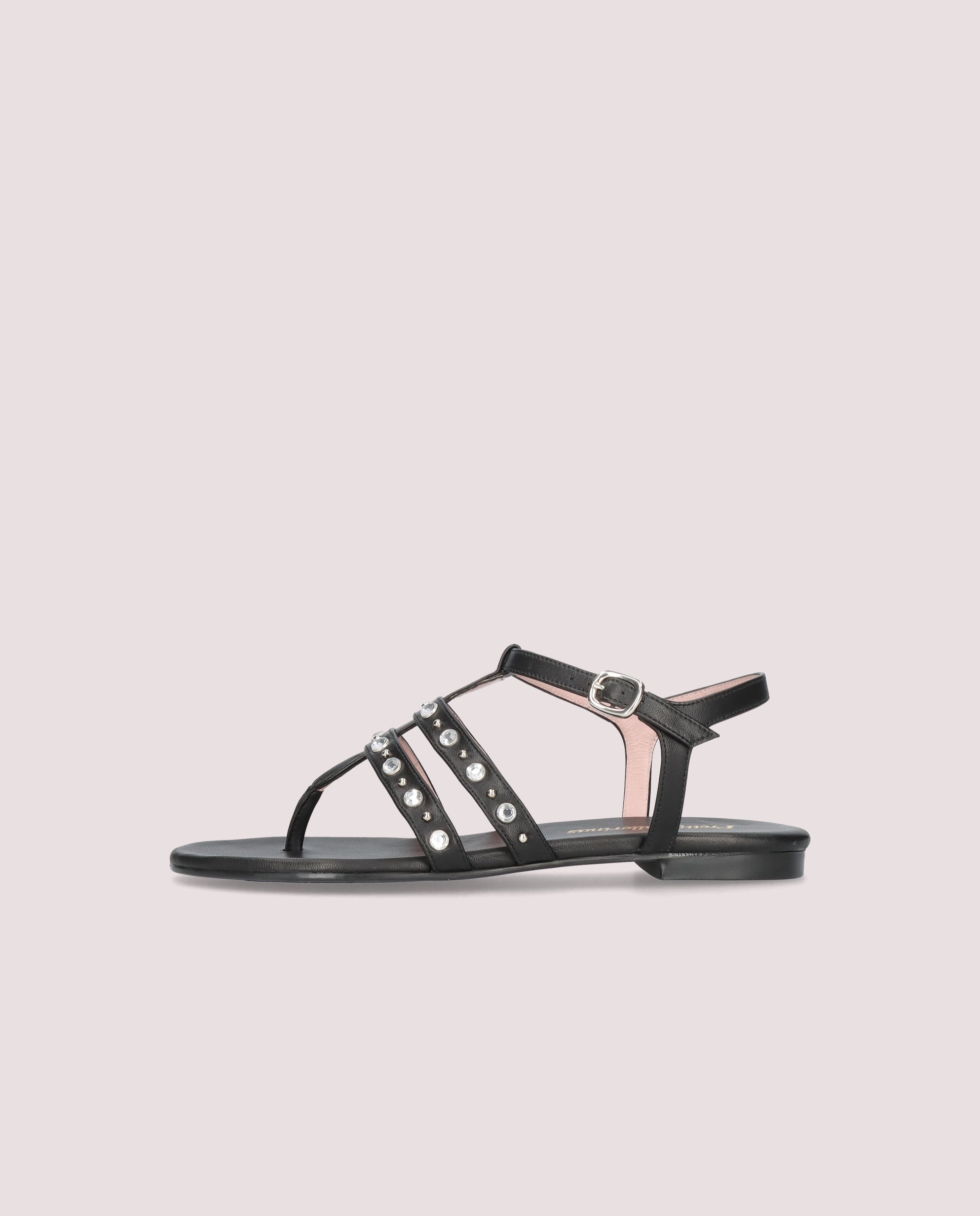 Judy Sandals BLACK LEATHER