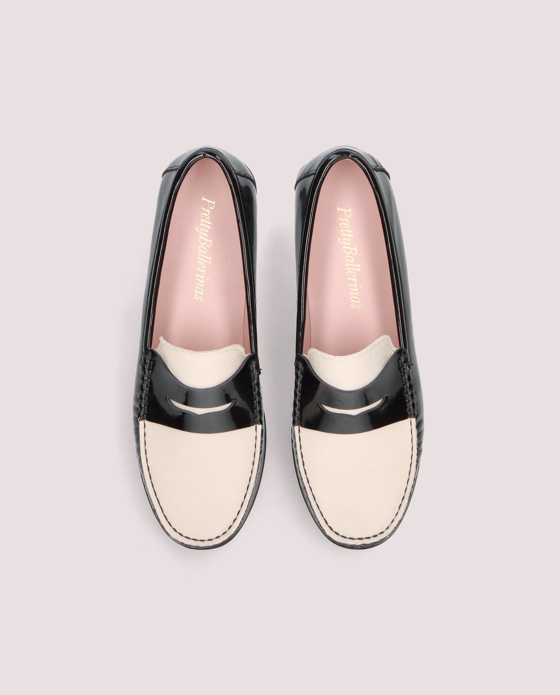 Vista alternativa de Mocasines Josephine Negros Charol por PrettyBallerinas
