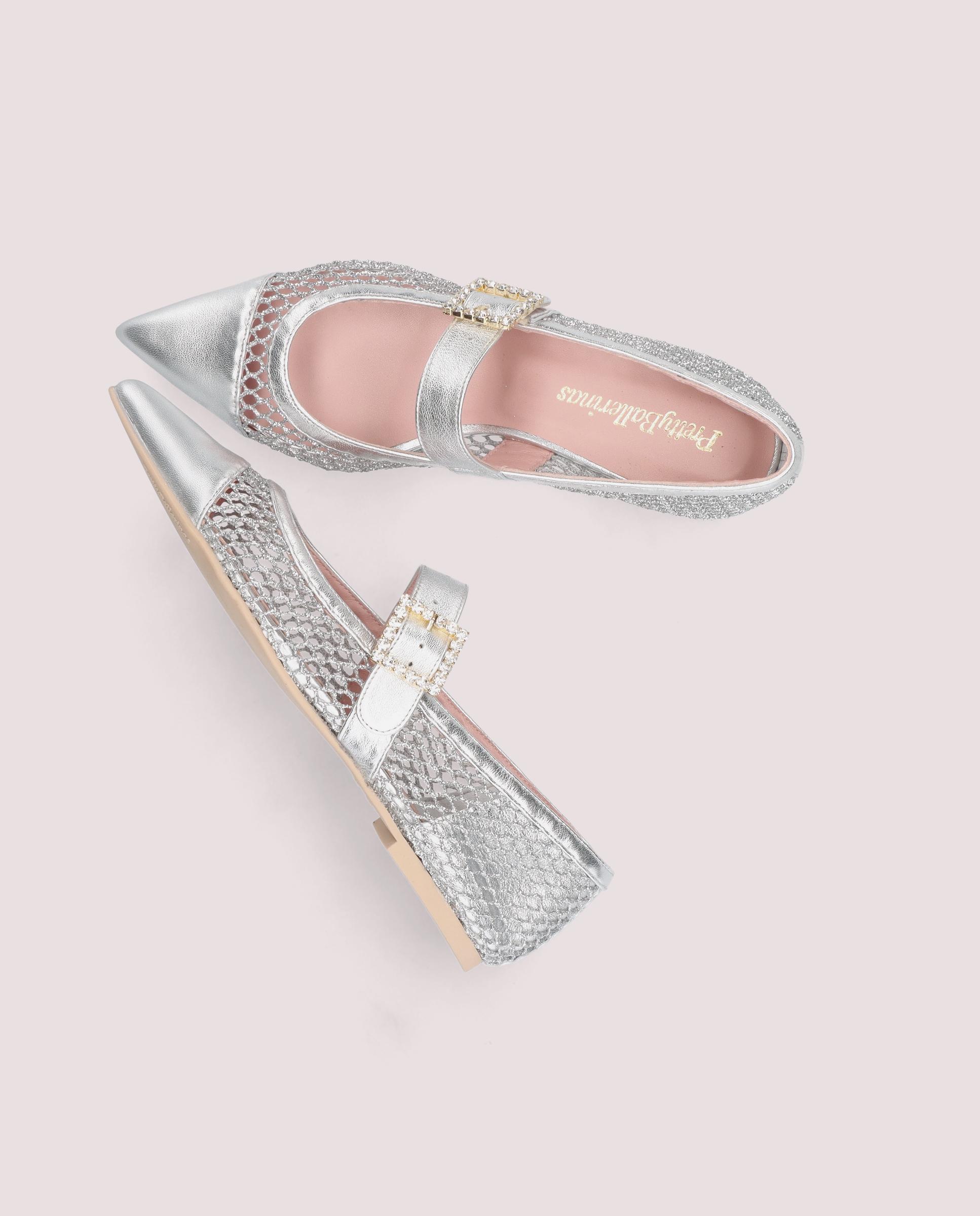 Ella Ballet Flats SILVER RED