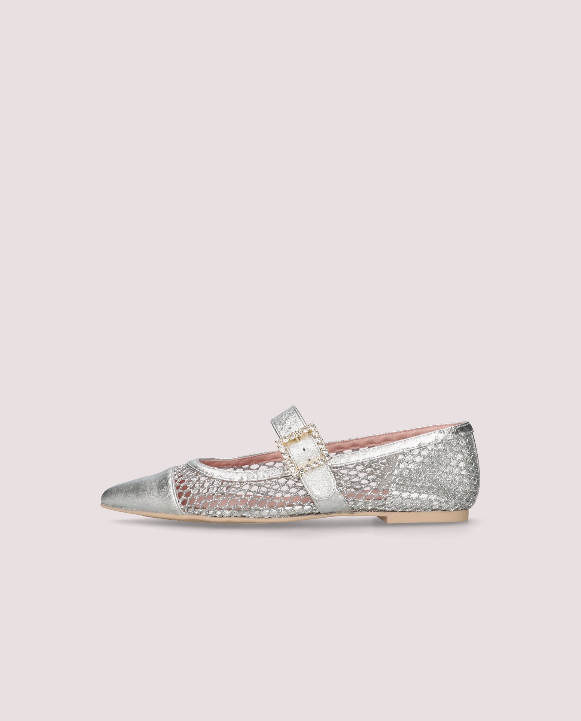 Ella Ballet Flats SILVER RED
