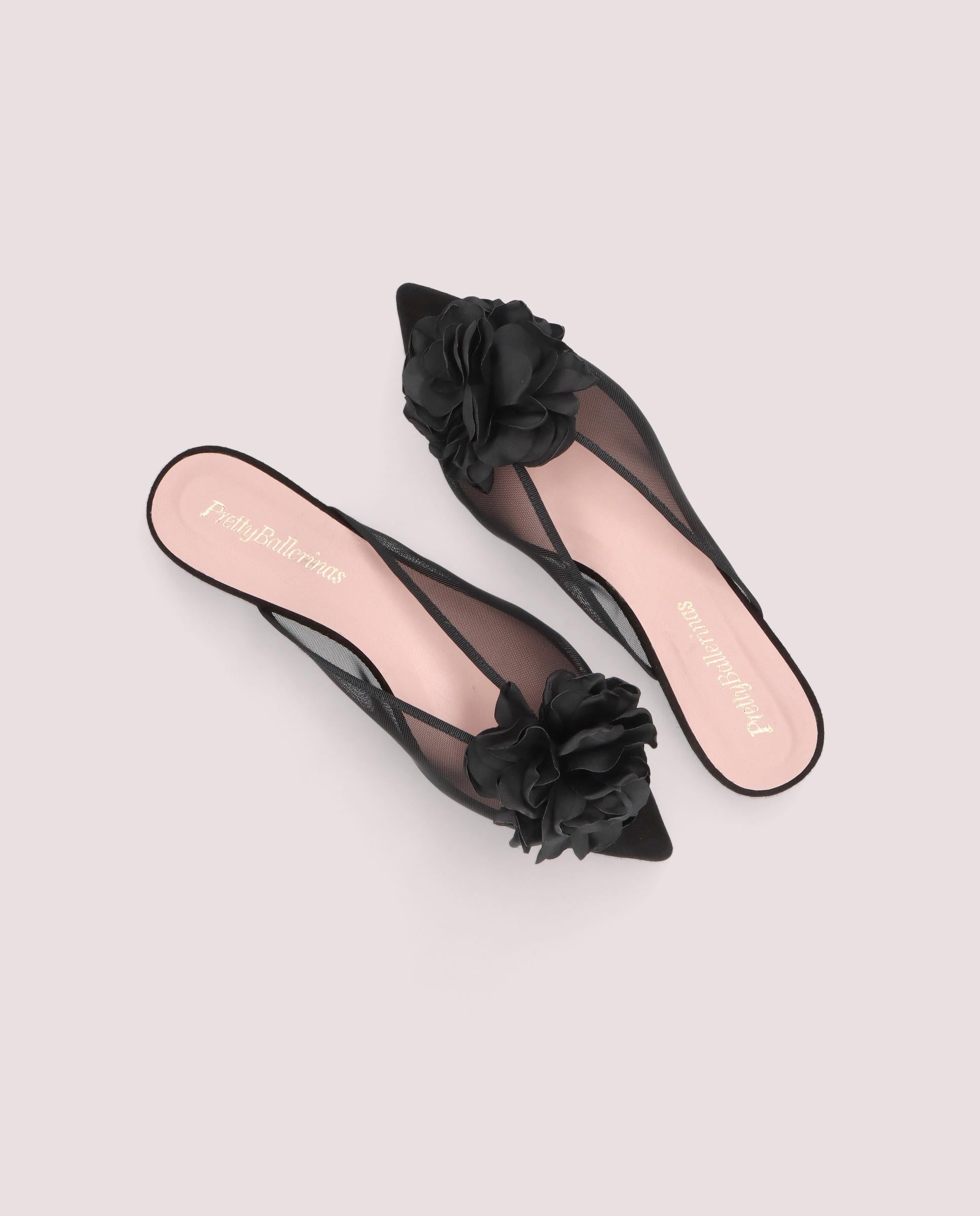 Mules Ella Negros Red