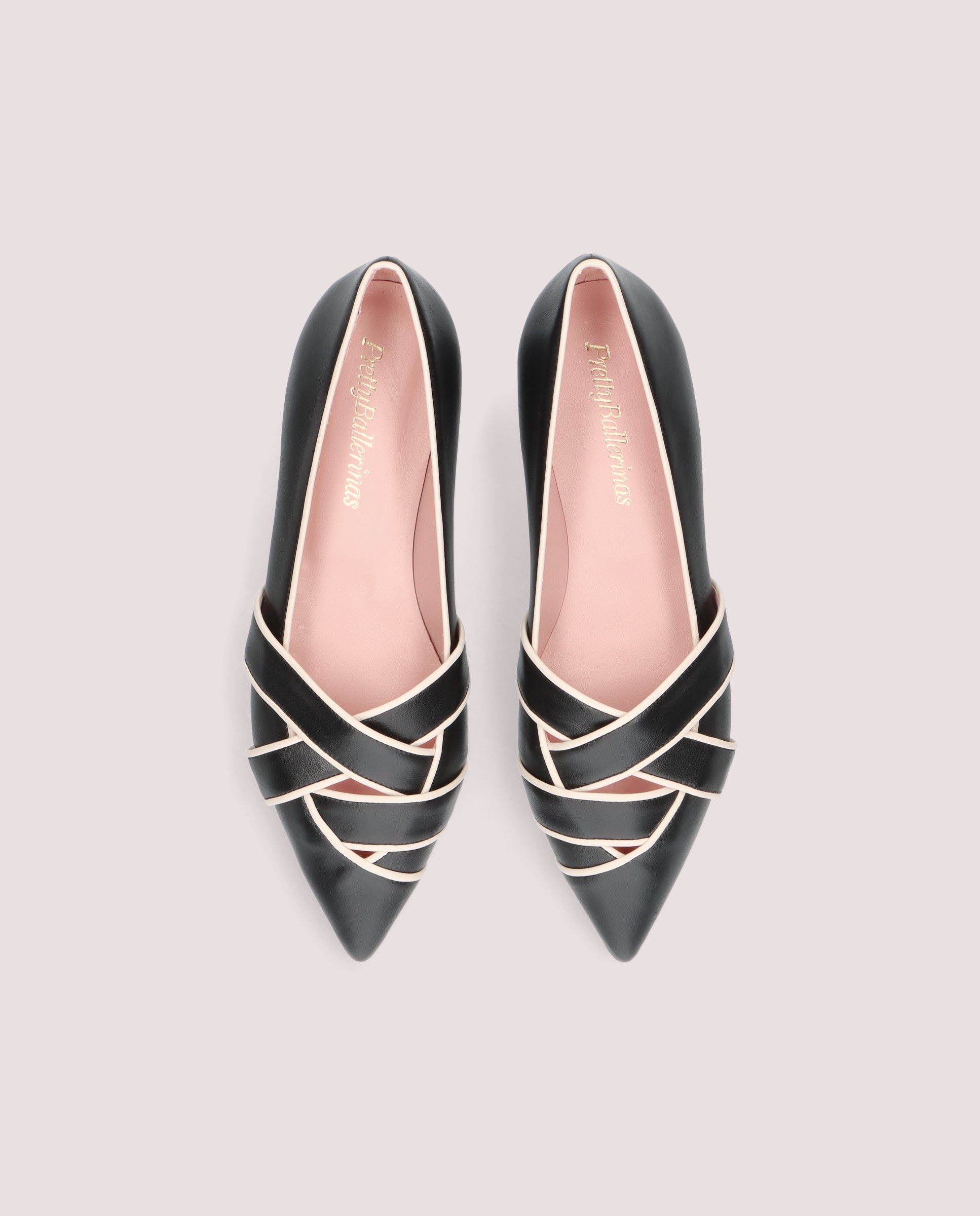 Vista alternativa de Bailarinas Ella Negros Piel por PrettyBallerinas
