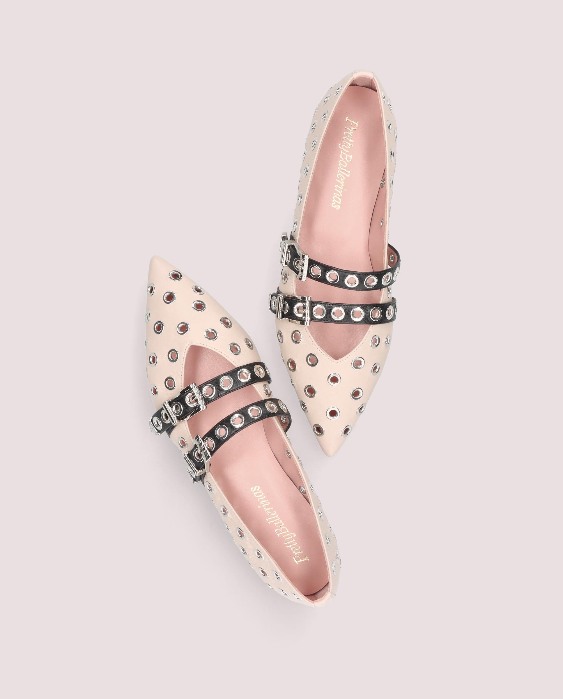 Ella Ballet Flats PINK LEATHER