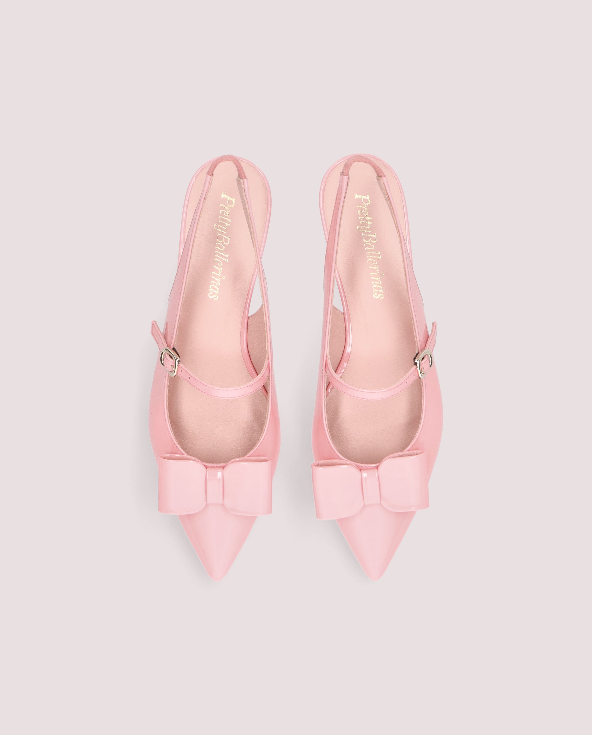 Vista alternativa de Bailarinas Clementine Rosas Charol por PrettyBallerinas