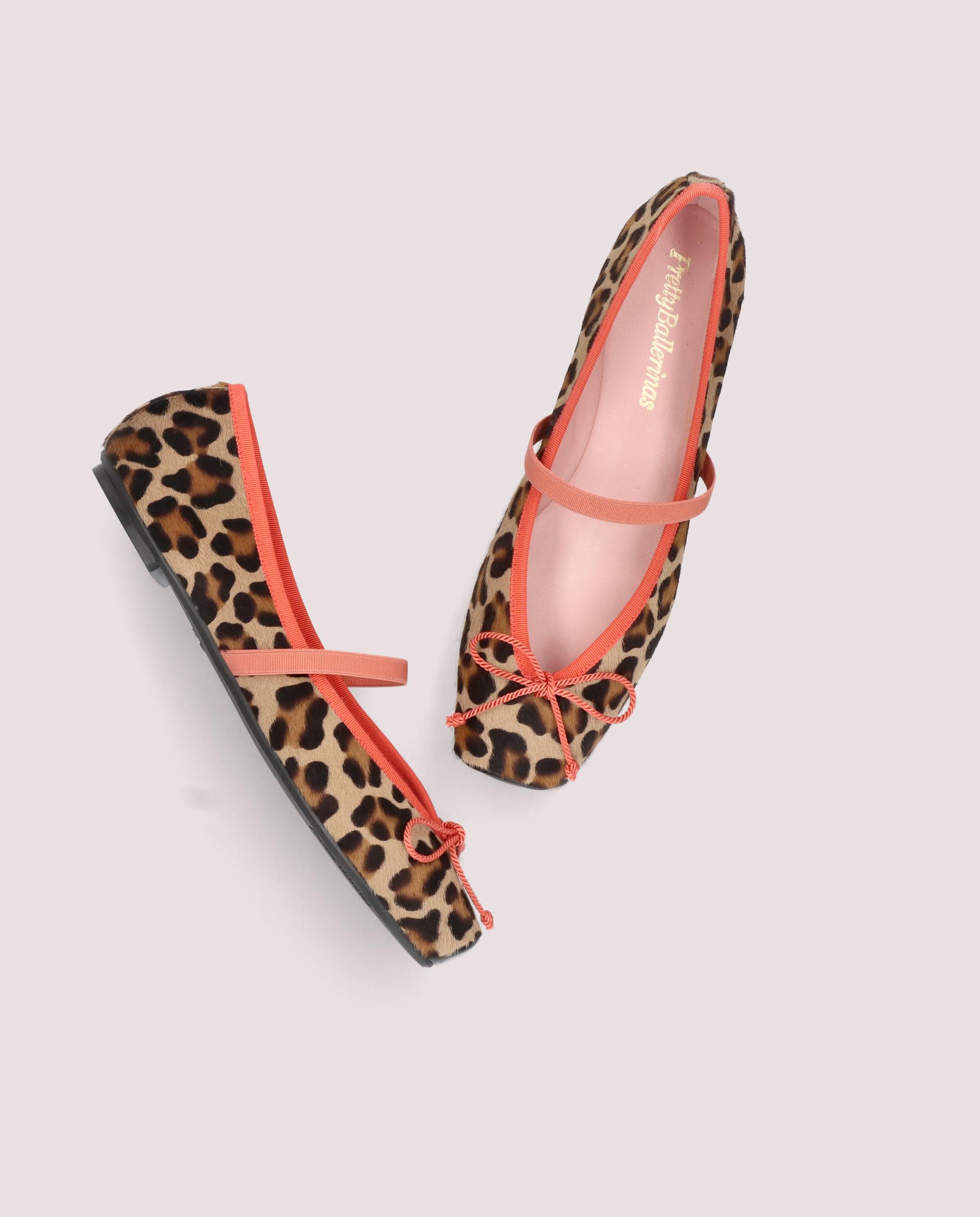 Kristen BEIGE PONY Ballet Flats