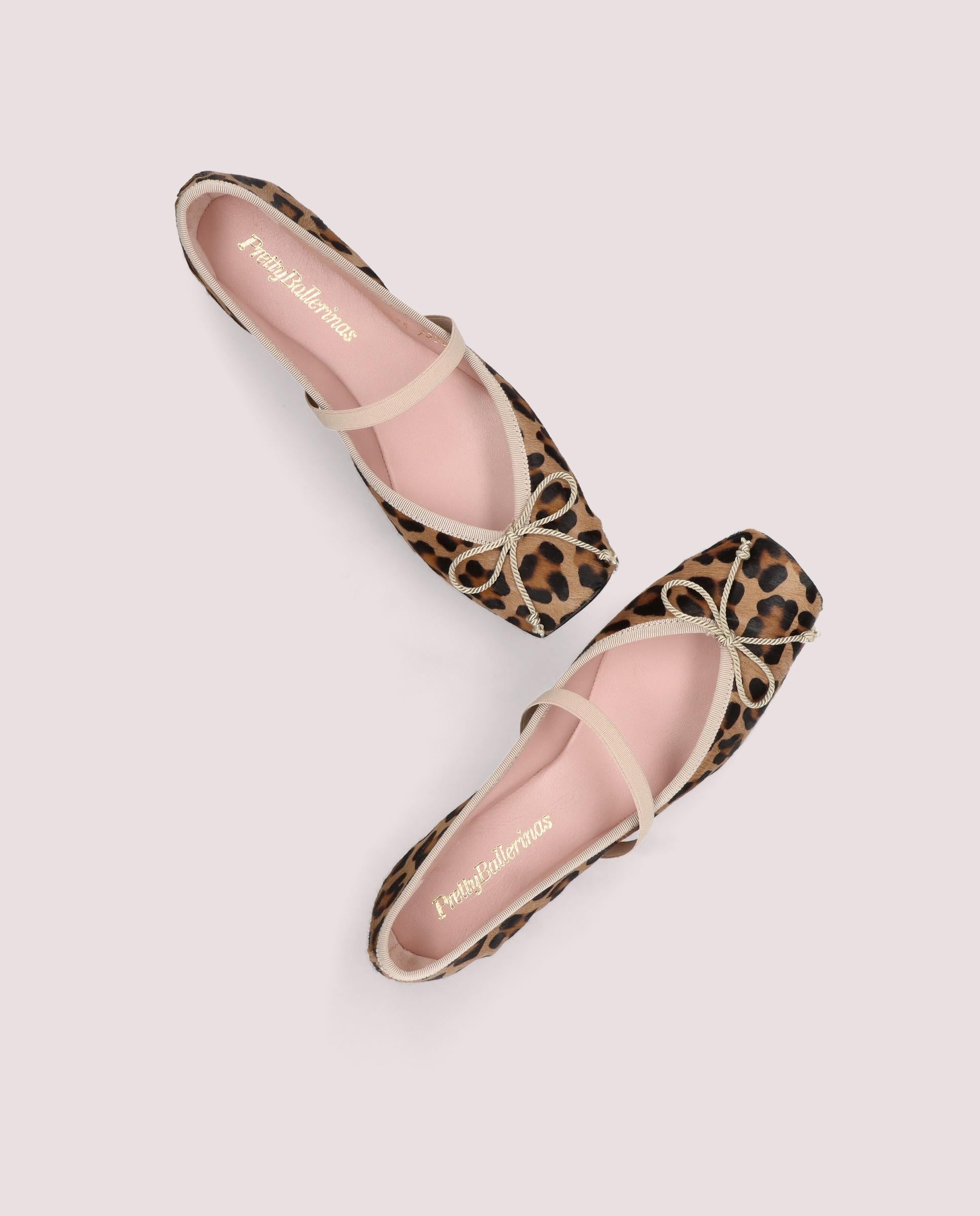 Kristen Ballet Flats ANIMAL PRINT PONY