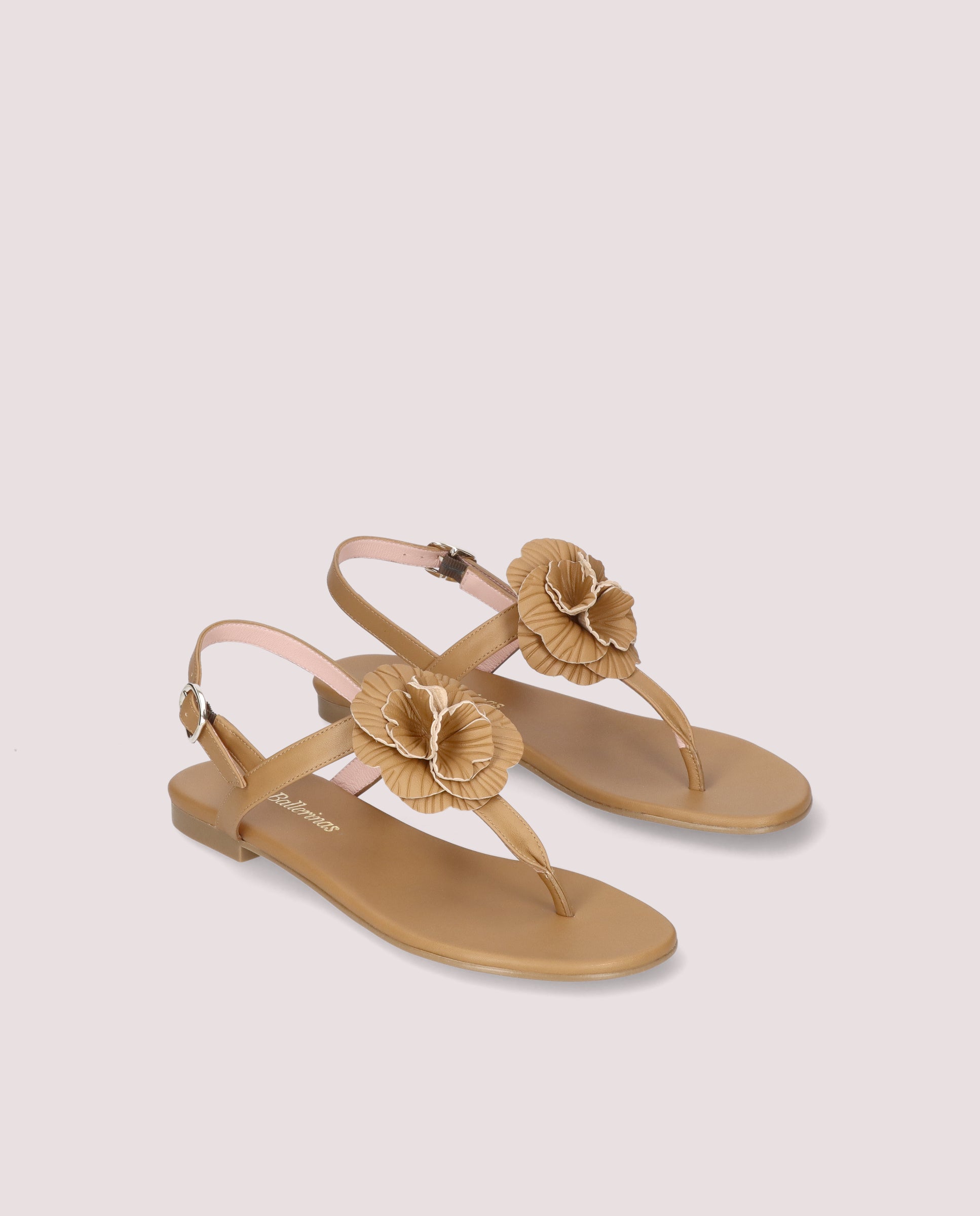 Sandalias Judy Marrones Piel
