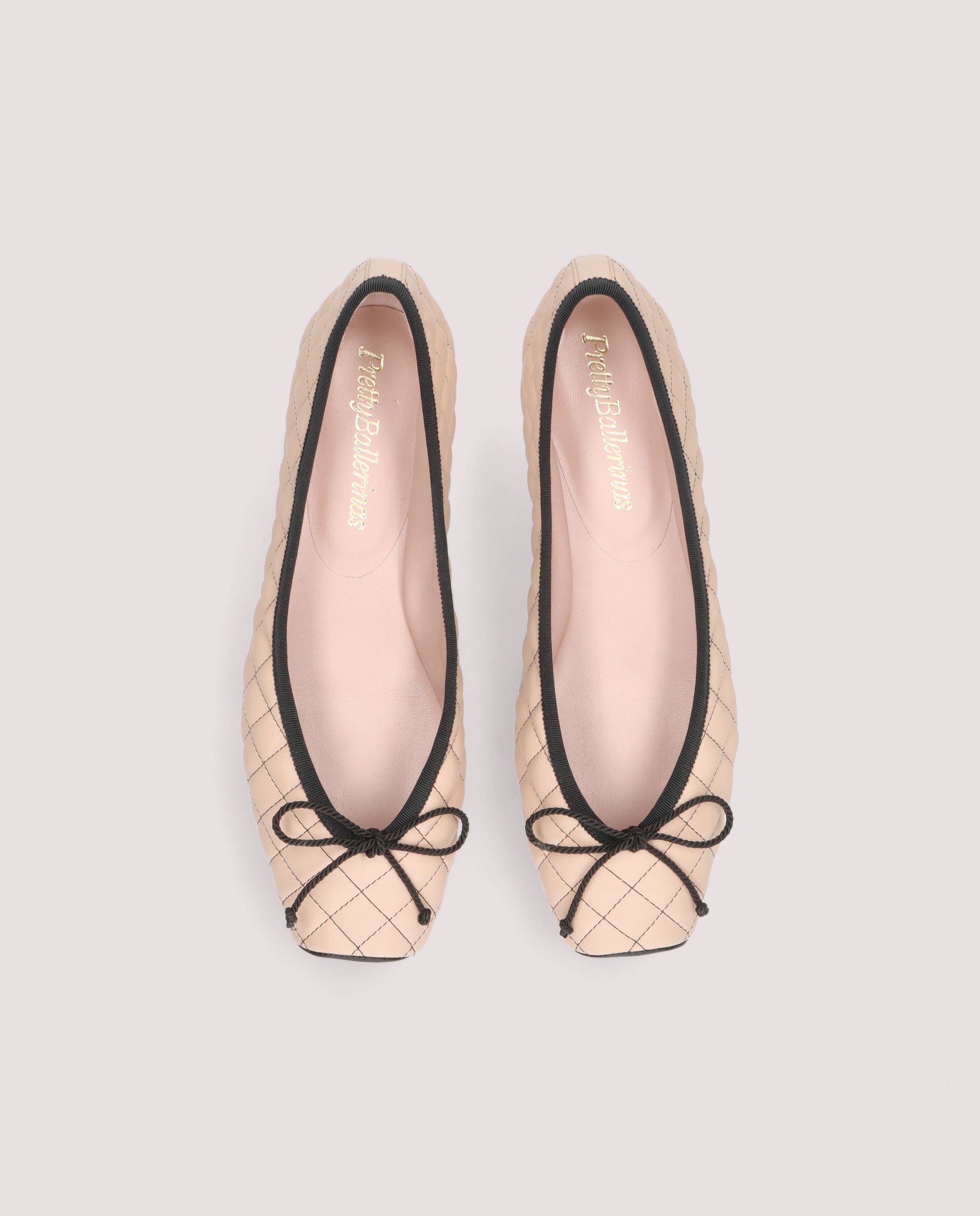 Vista alternativa de Bailarinas Dakota Beiges Piel por PrettyBallerinas