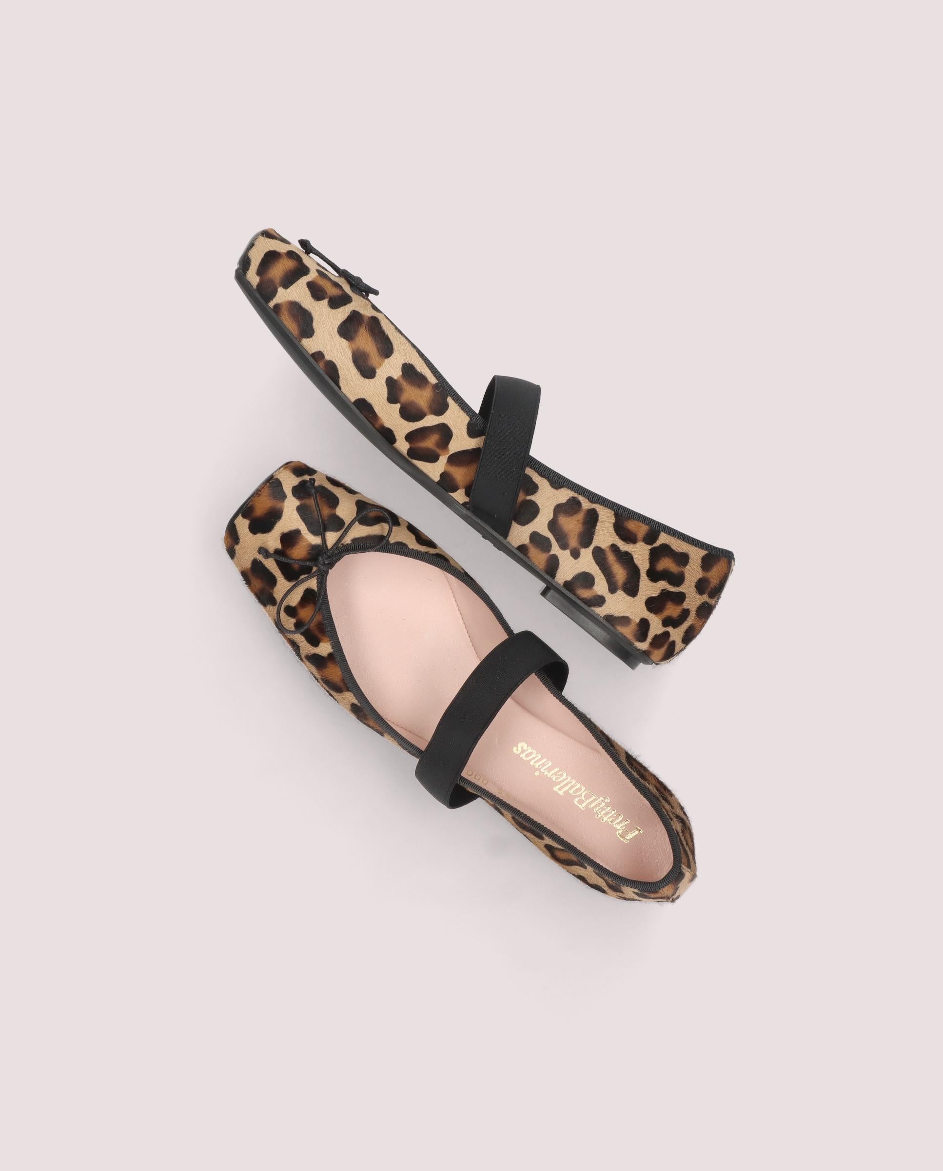 Kristen Ballet Flats ANIMAL PRINT PONY