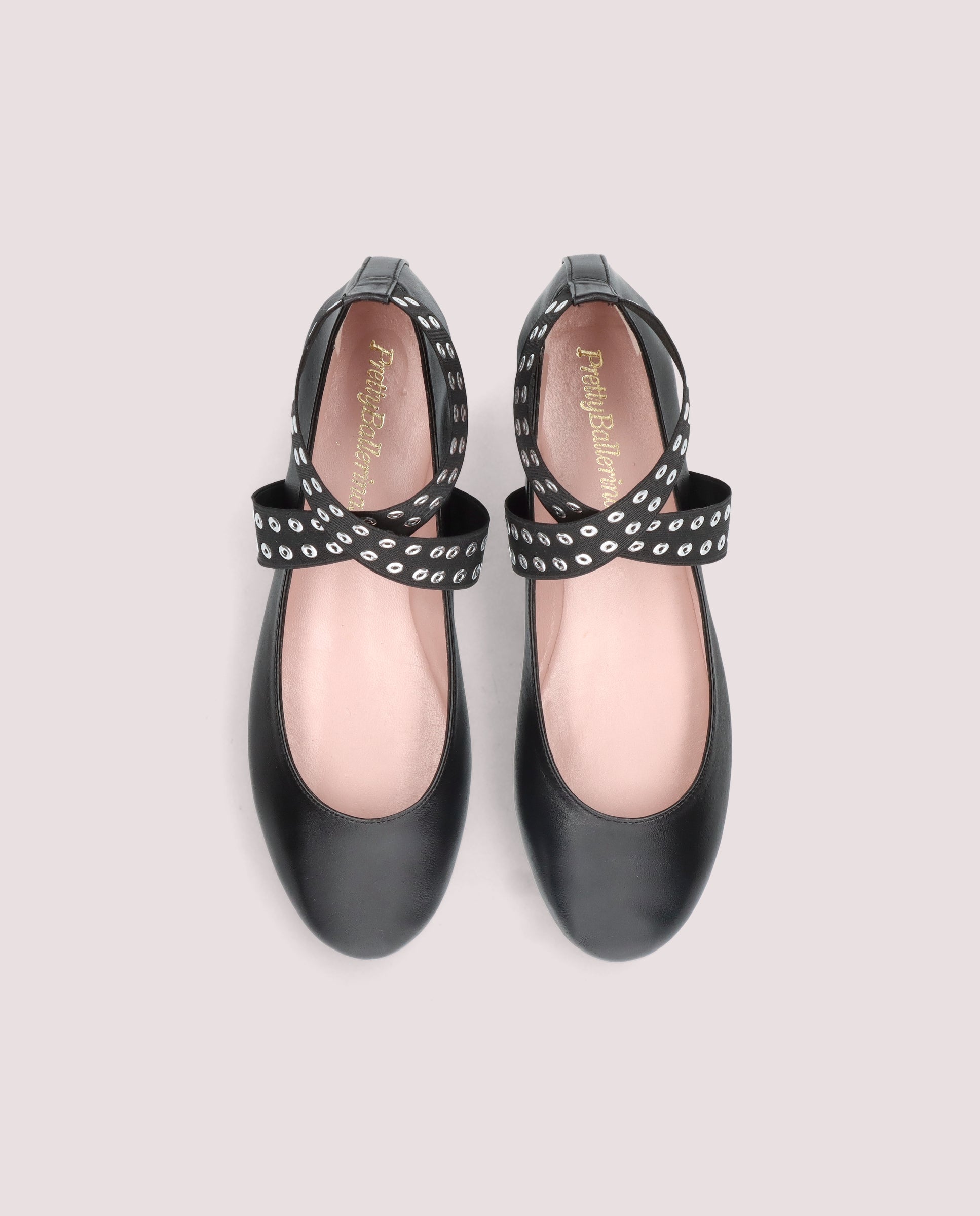 Nicole Ballet Flats BLACK LEATHER