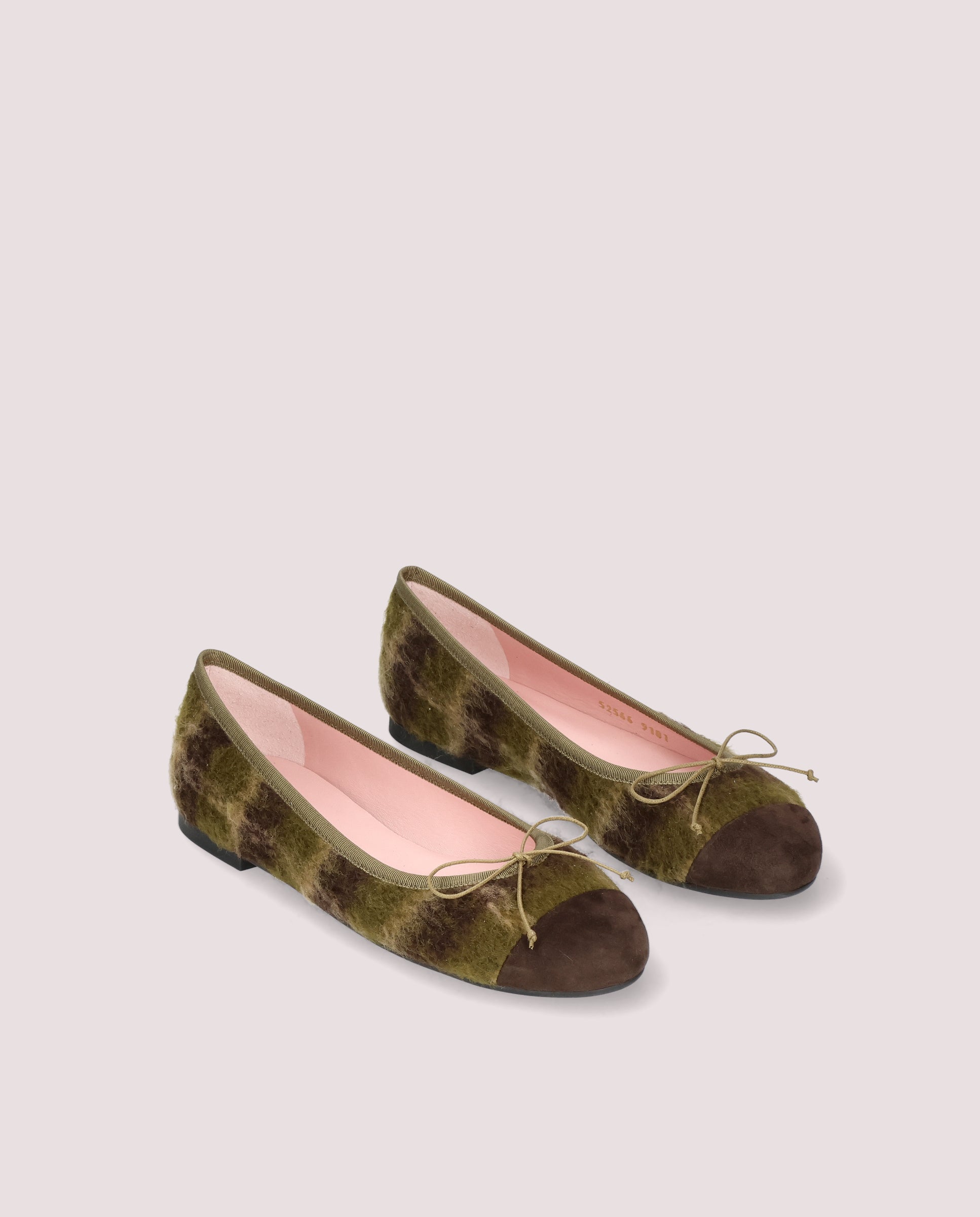 Image of Nicole ballerina in tartan printed textile by PrettyBallerinas