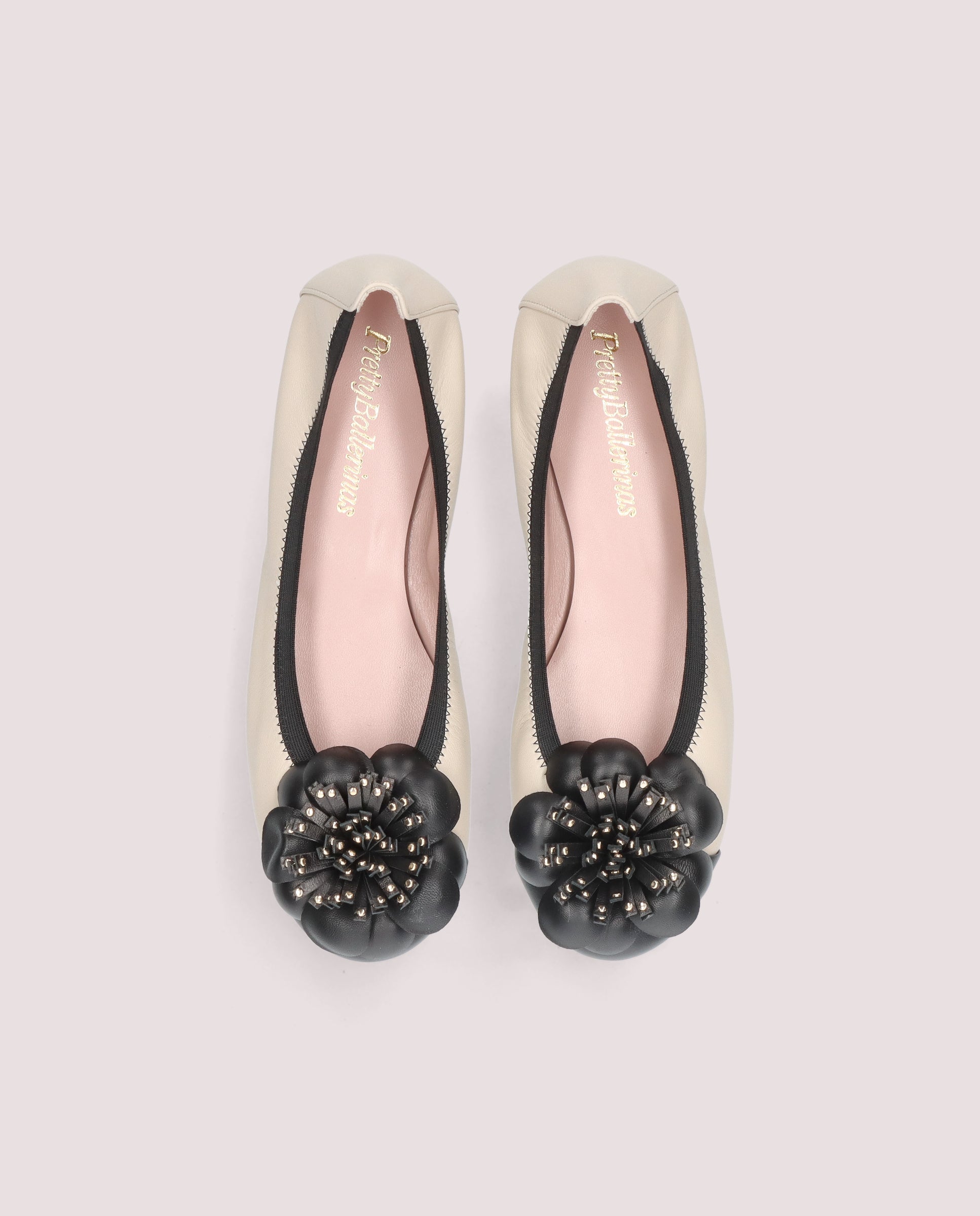 Shirley Ballet Flats WHITE LEATHER