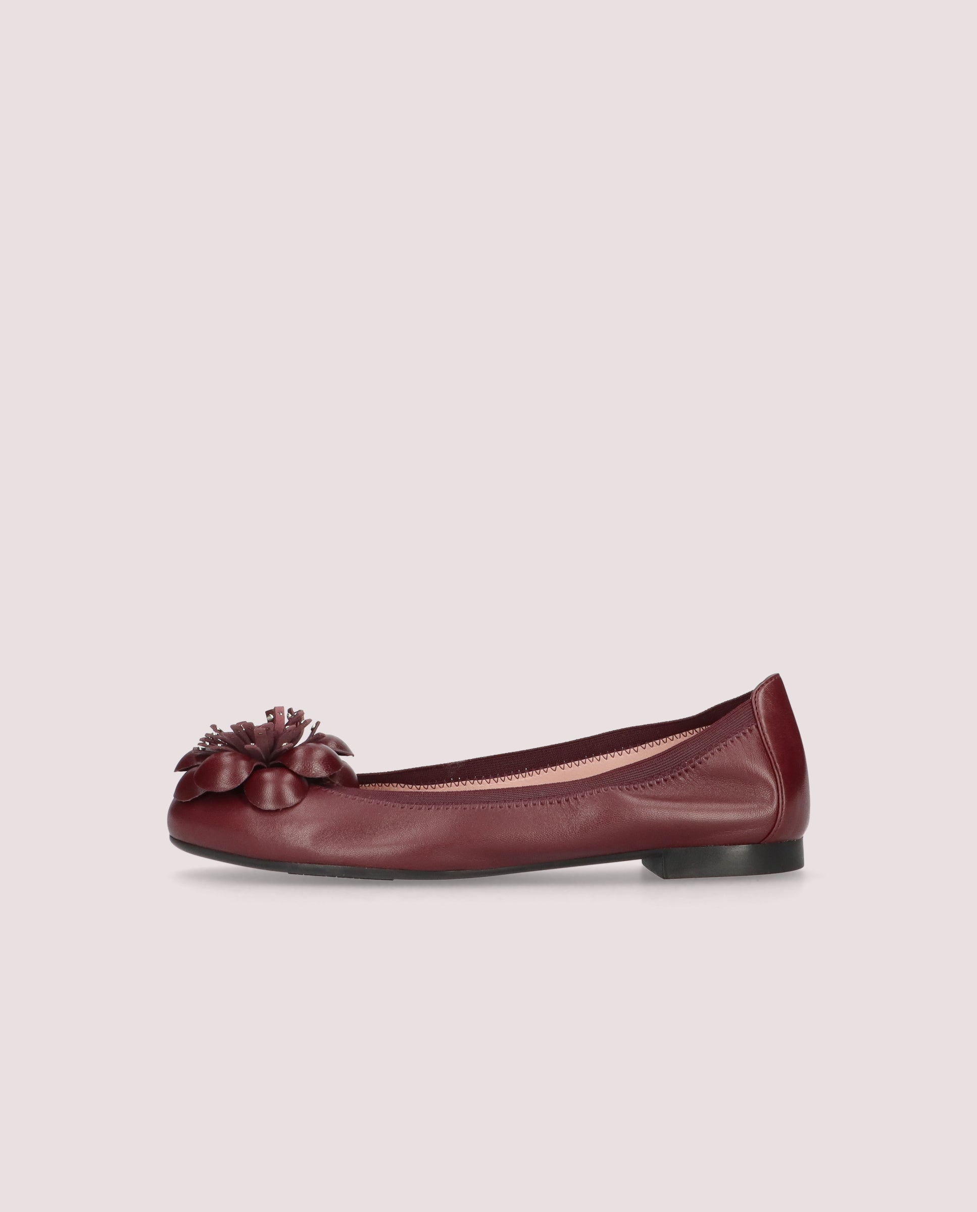 Shirley Ballet Flats RED LEATHER