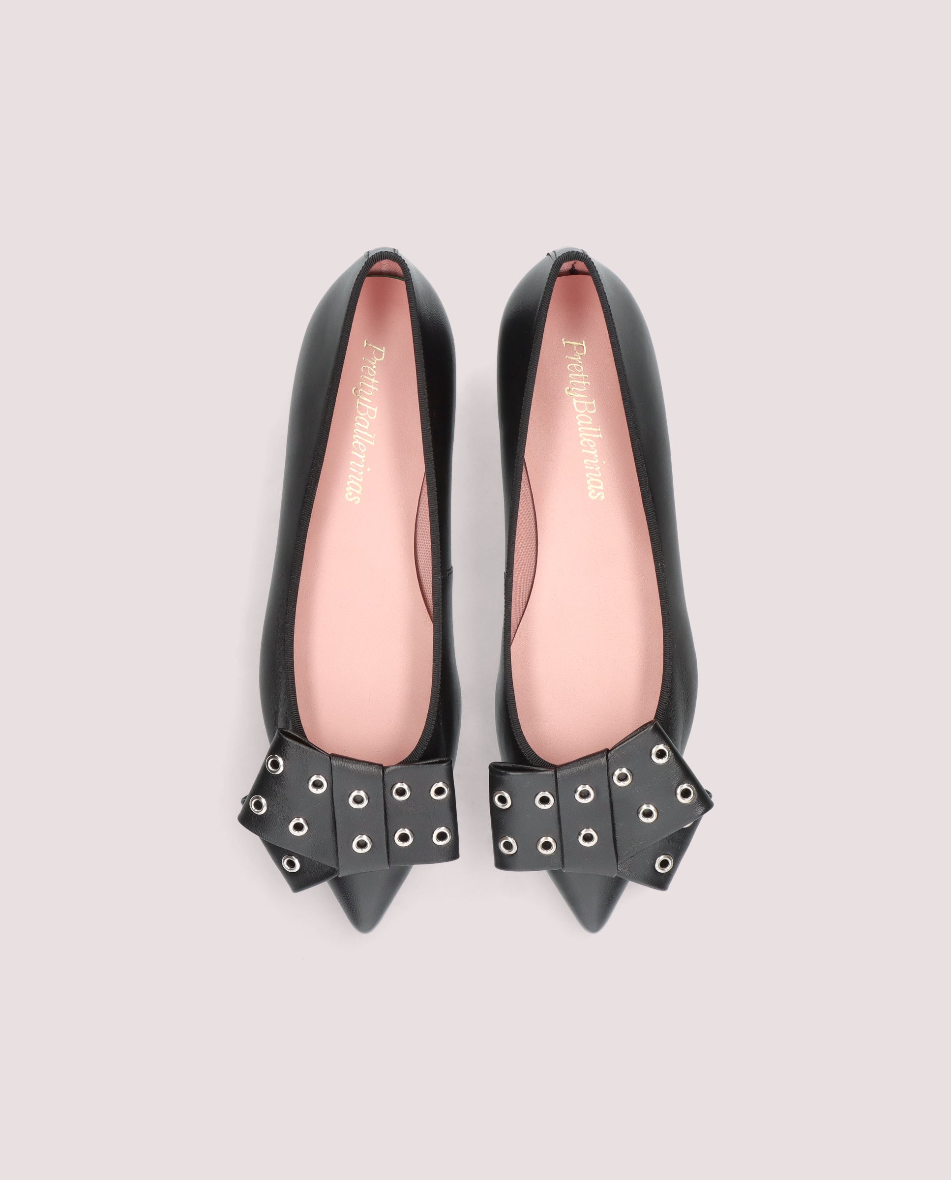 Ella Ballet Flats BLACK LEATHER