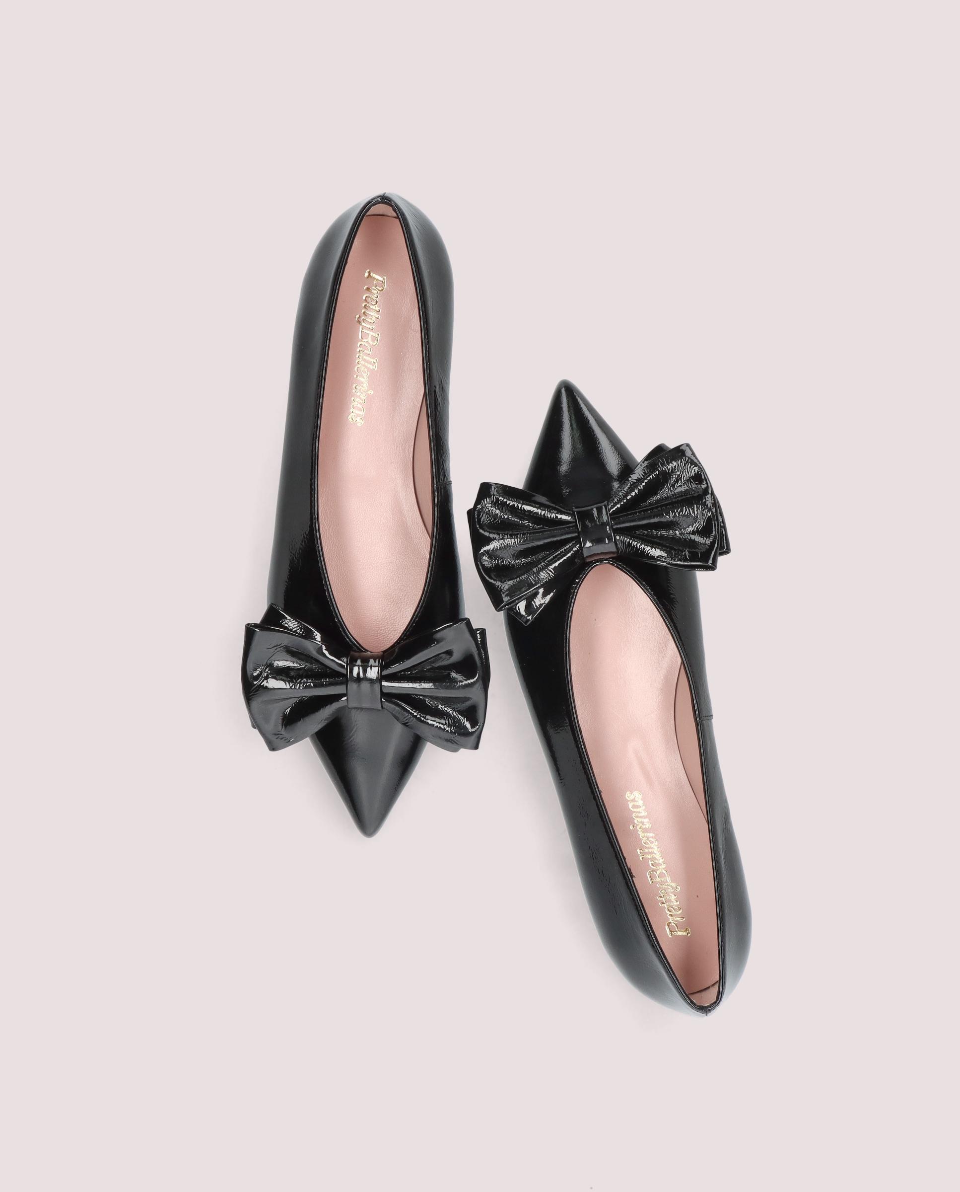 Ella Ballet Flats BLACK PATENT LEATHER