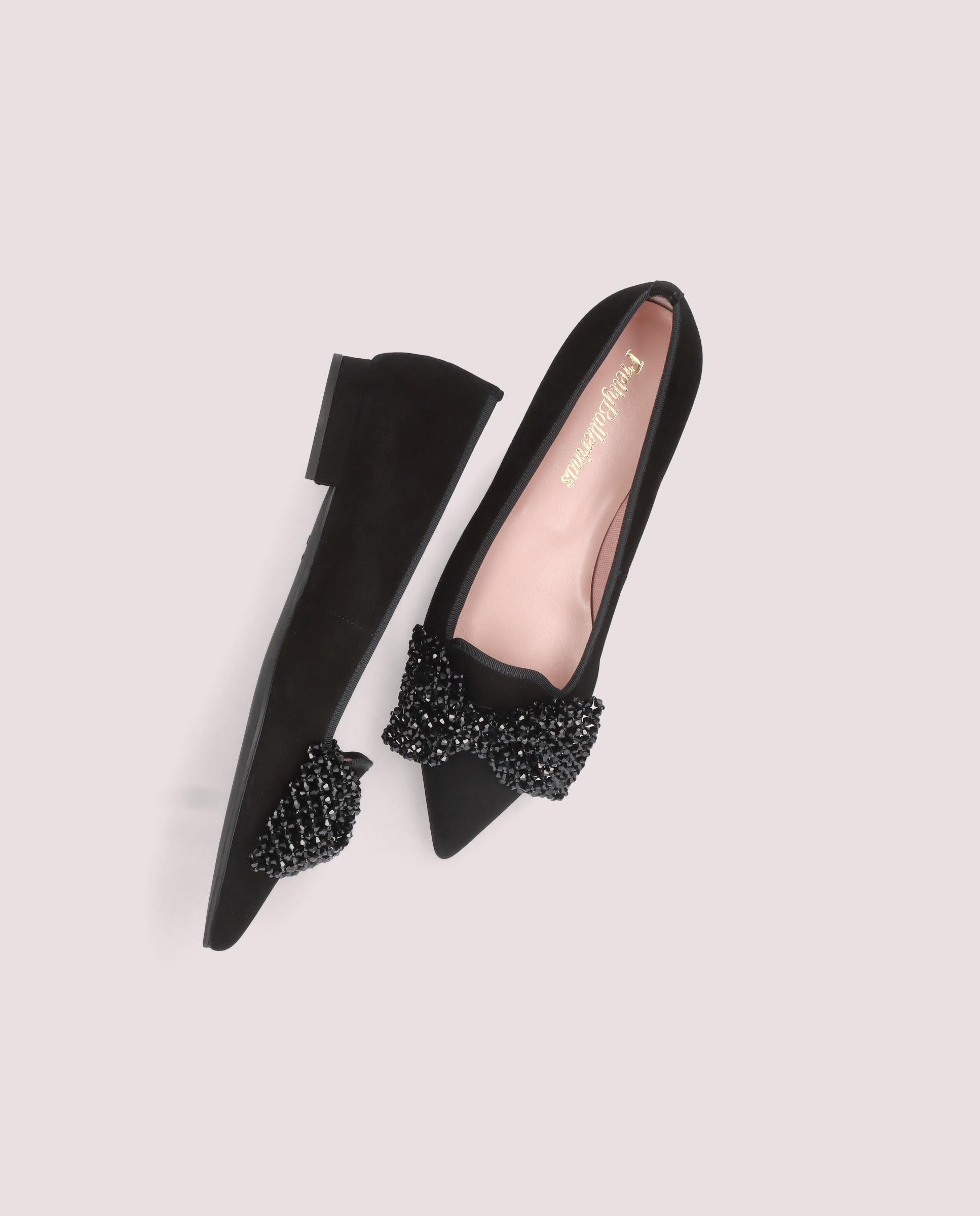 Clementine BLACK SUEDE Loafers